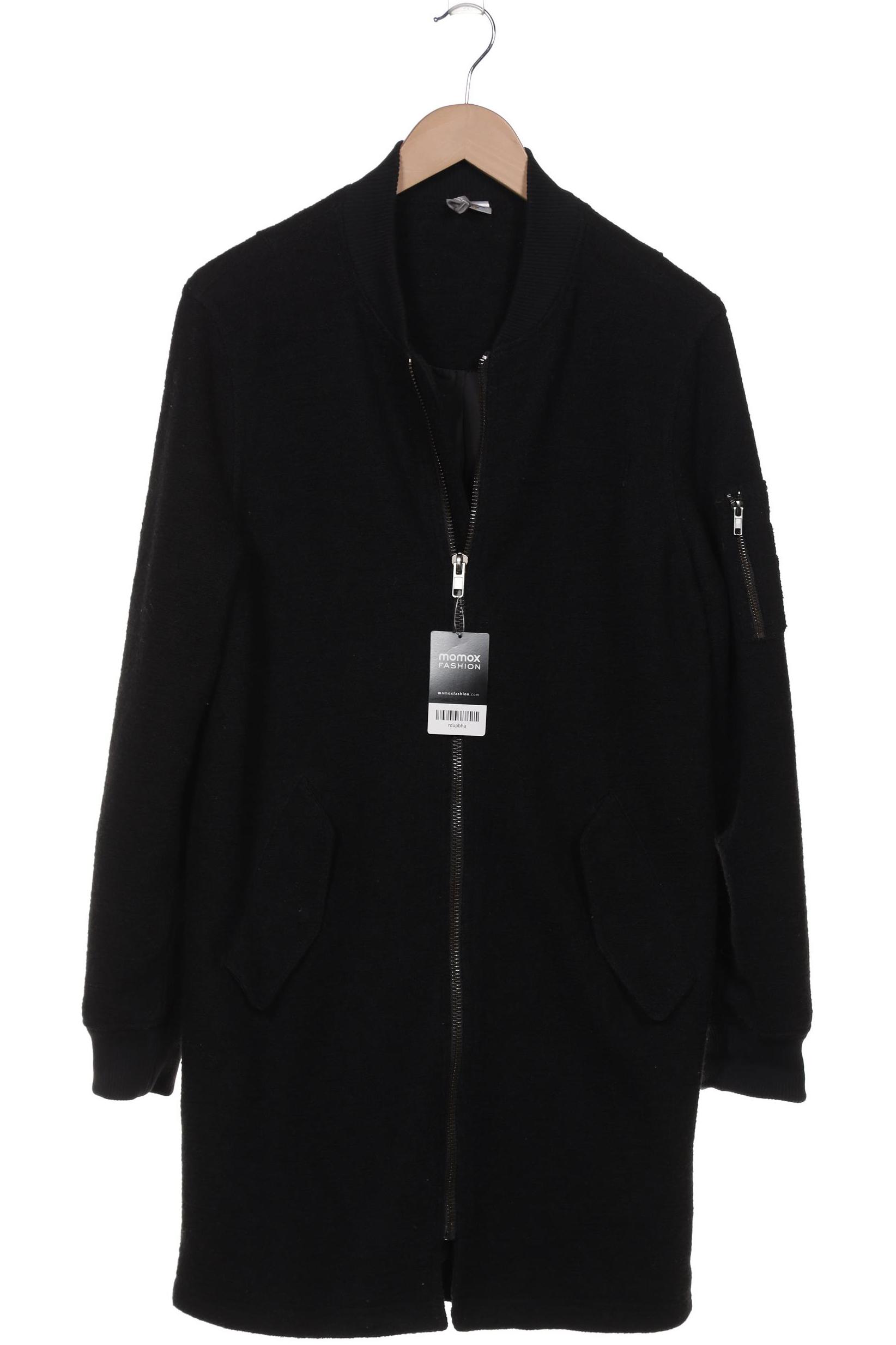

H&M Damen Mantel, schwarz, Gr. 36