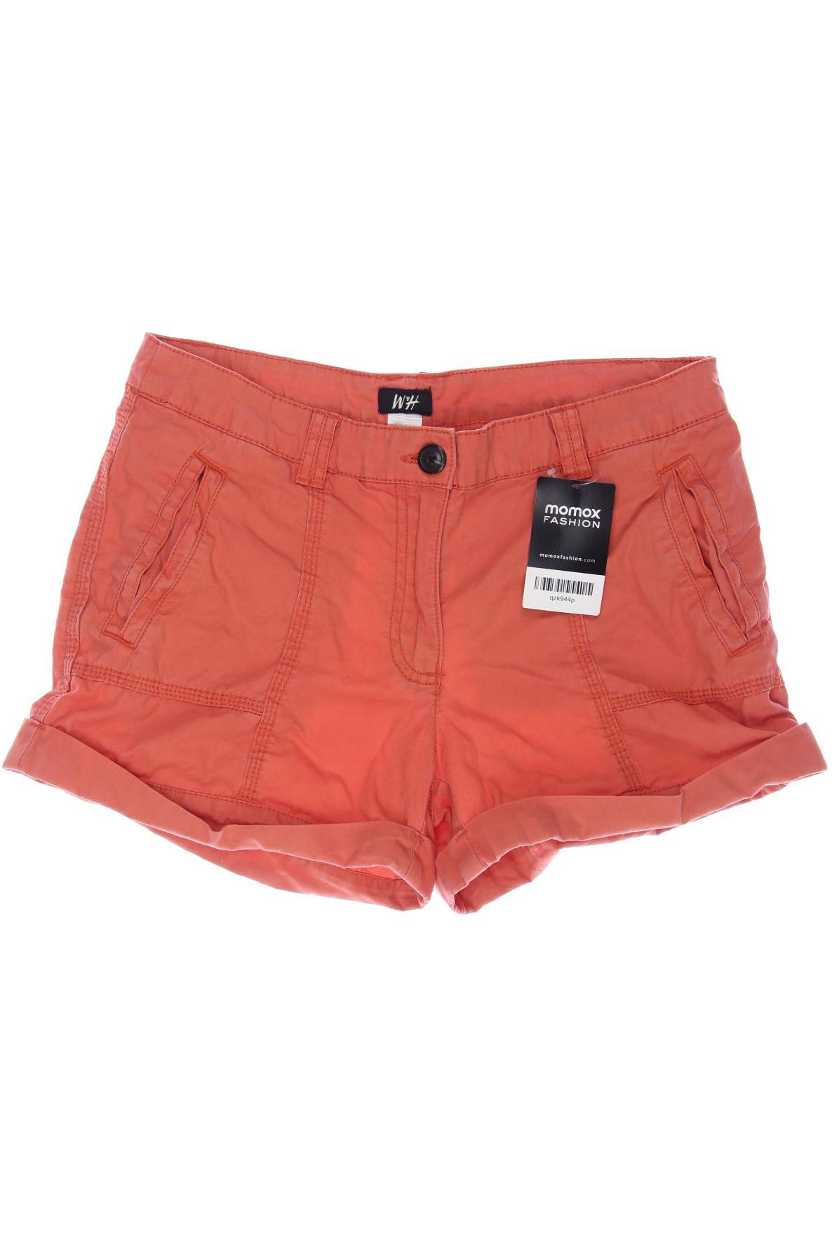 

H&M Damen Shorts, orange, Gr. 38