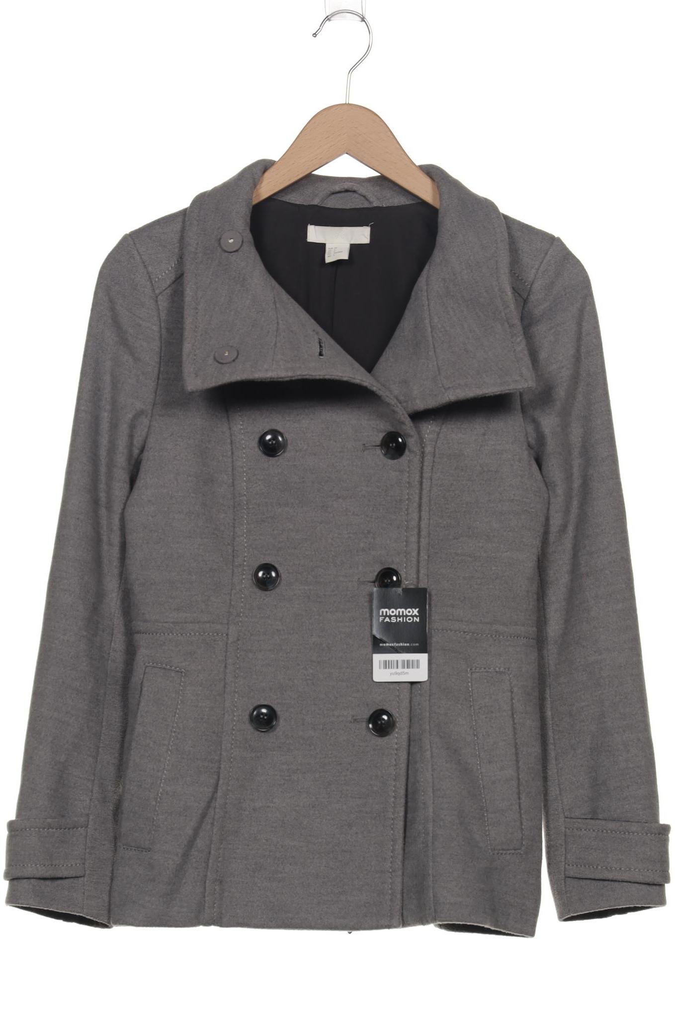 

H&M Damen Jacke, grau, Gr. 34