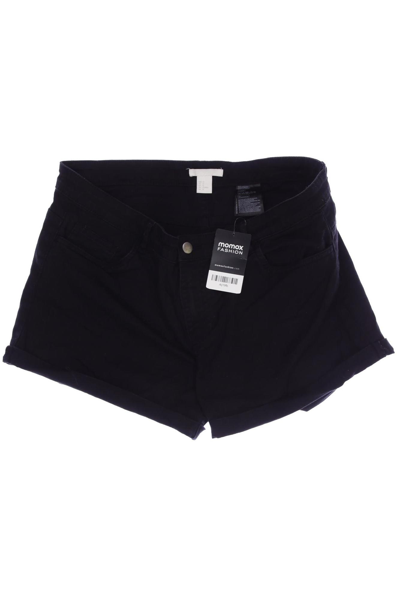 

H&M Damen Shorts, schwarz, Gr. 42
