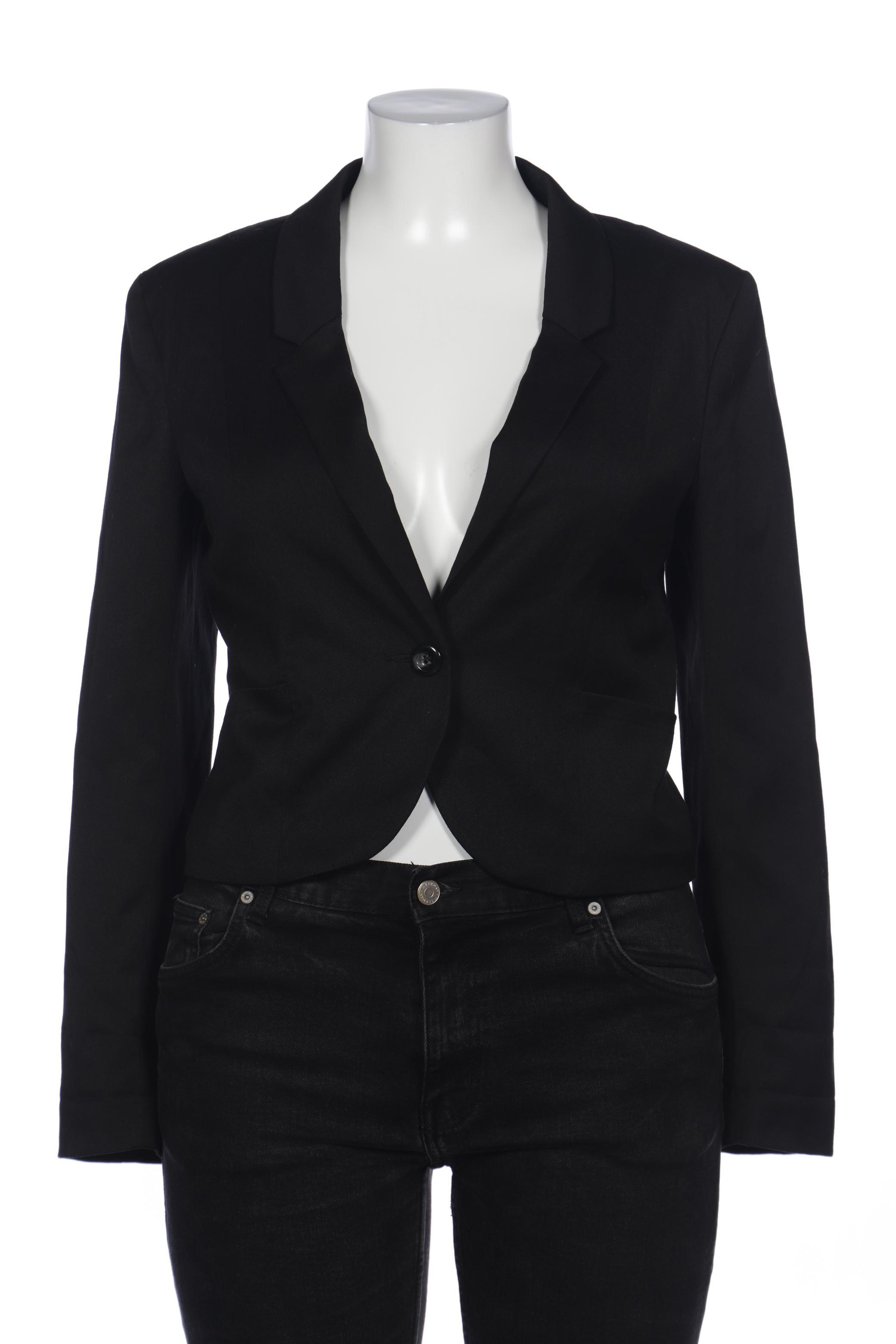 

H&M Damen Blazer, schwarz, Gr. 42