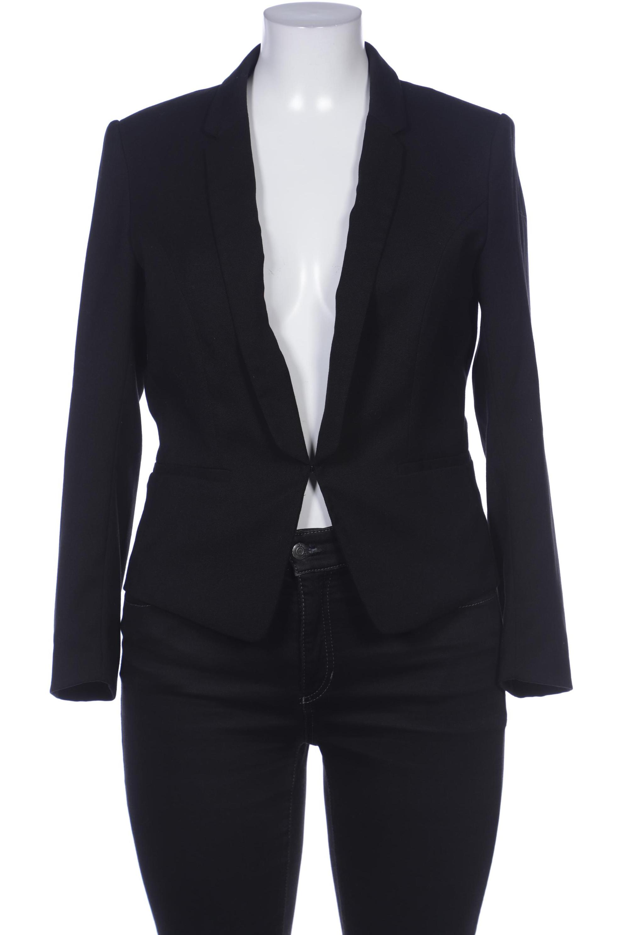 

H&M Damen Blazer, schwarz, Gr. 42