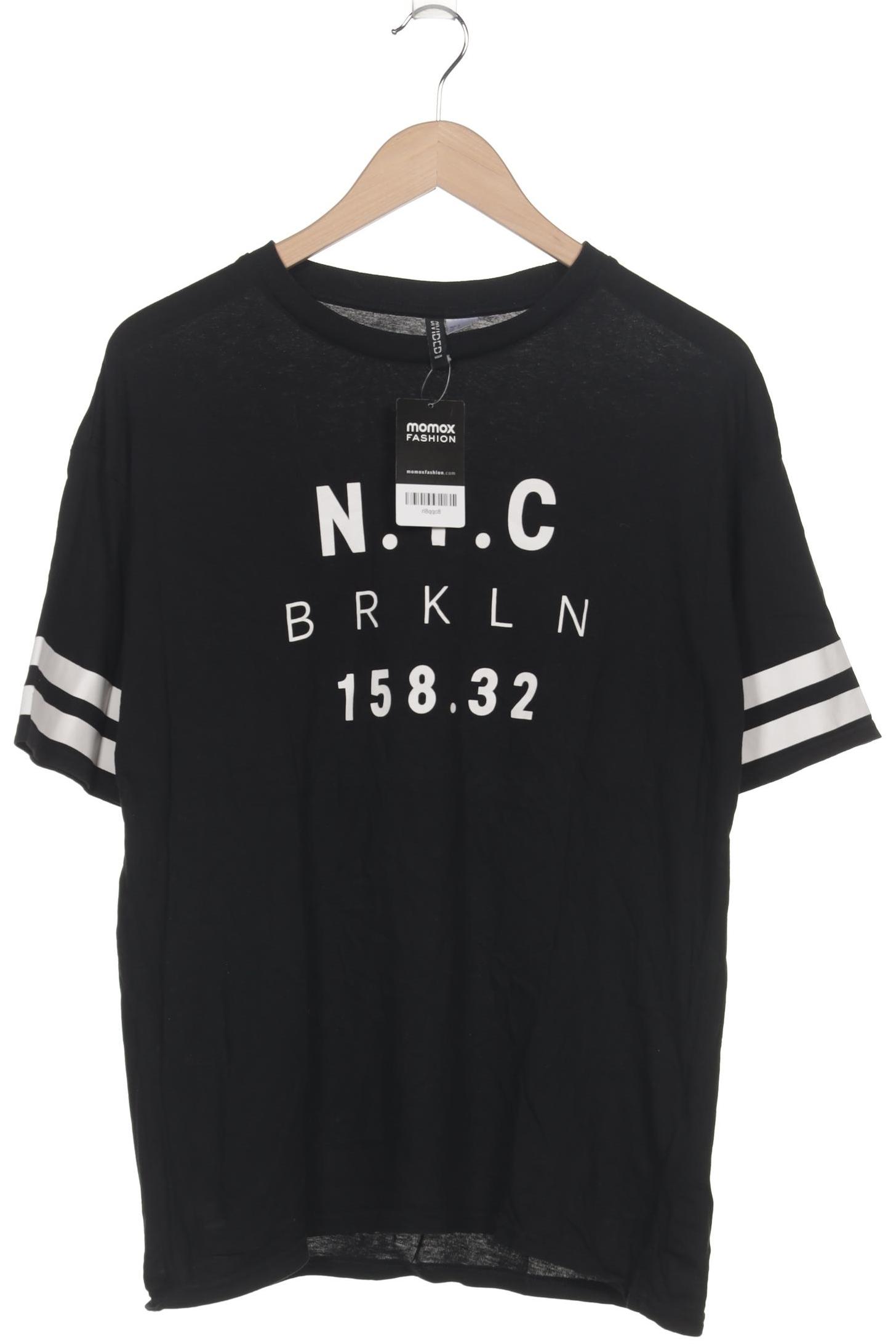 

H&M Damen T-Shirt, schwarz, Gr. 36