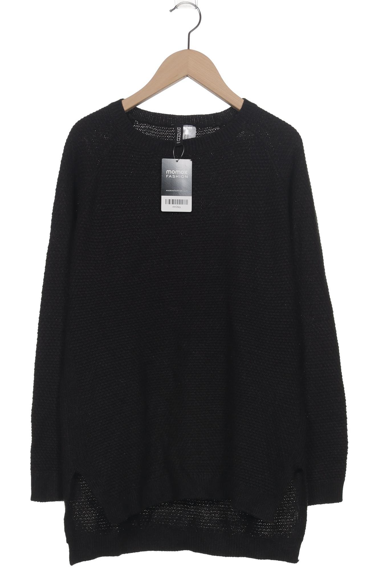 

H&M Damen Pullover, schwarz, Gr. 34