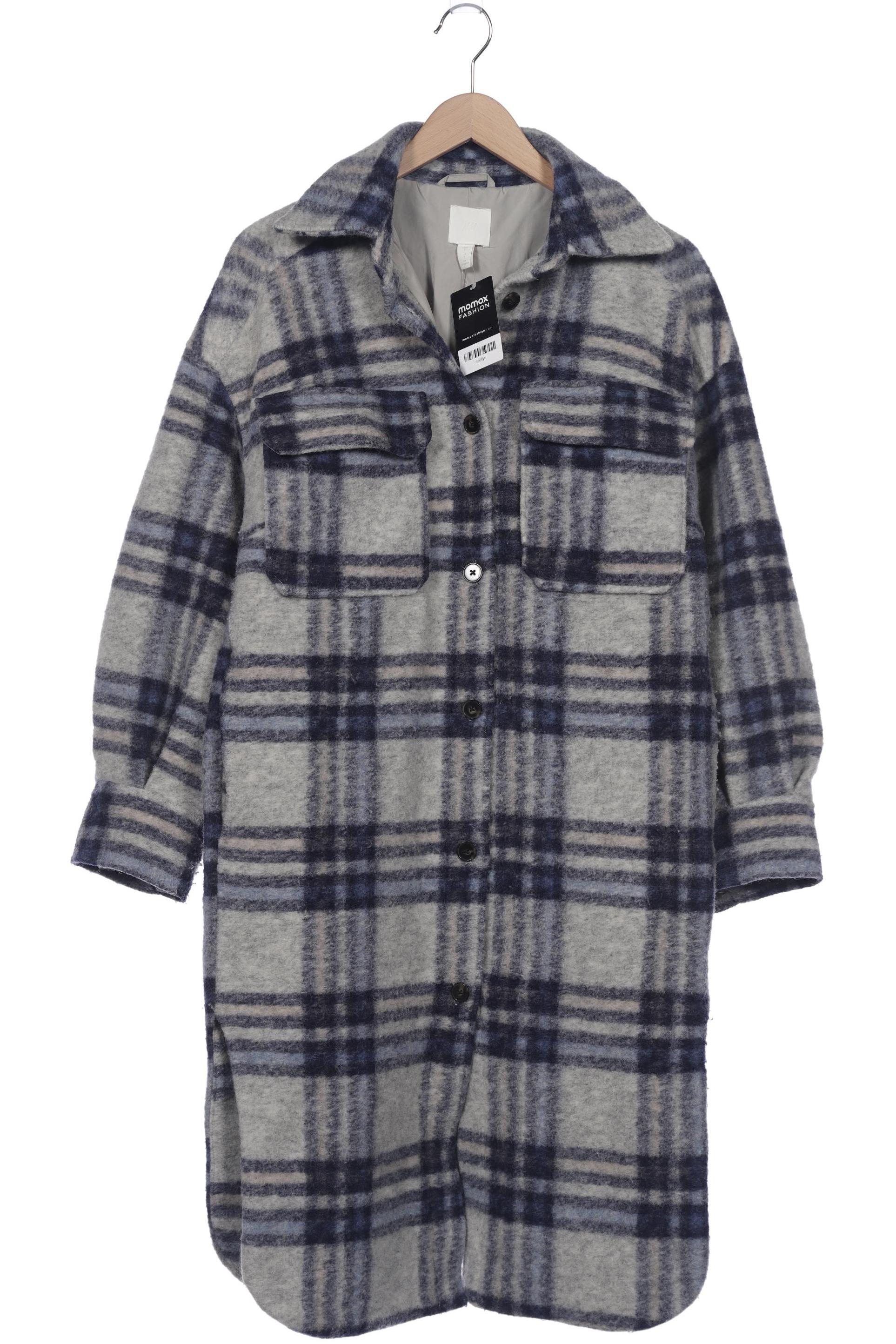 

H&M Damen Mantel, grau, Gr. 36