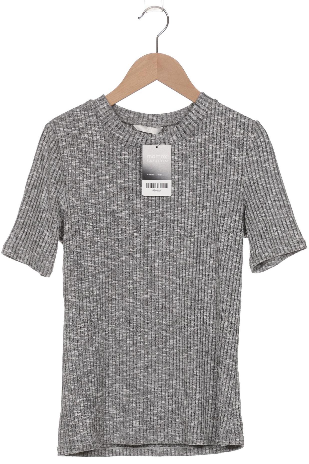 

H&M Damen T-Shirt, grau, Gr. 36