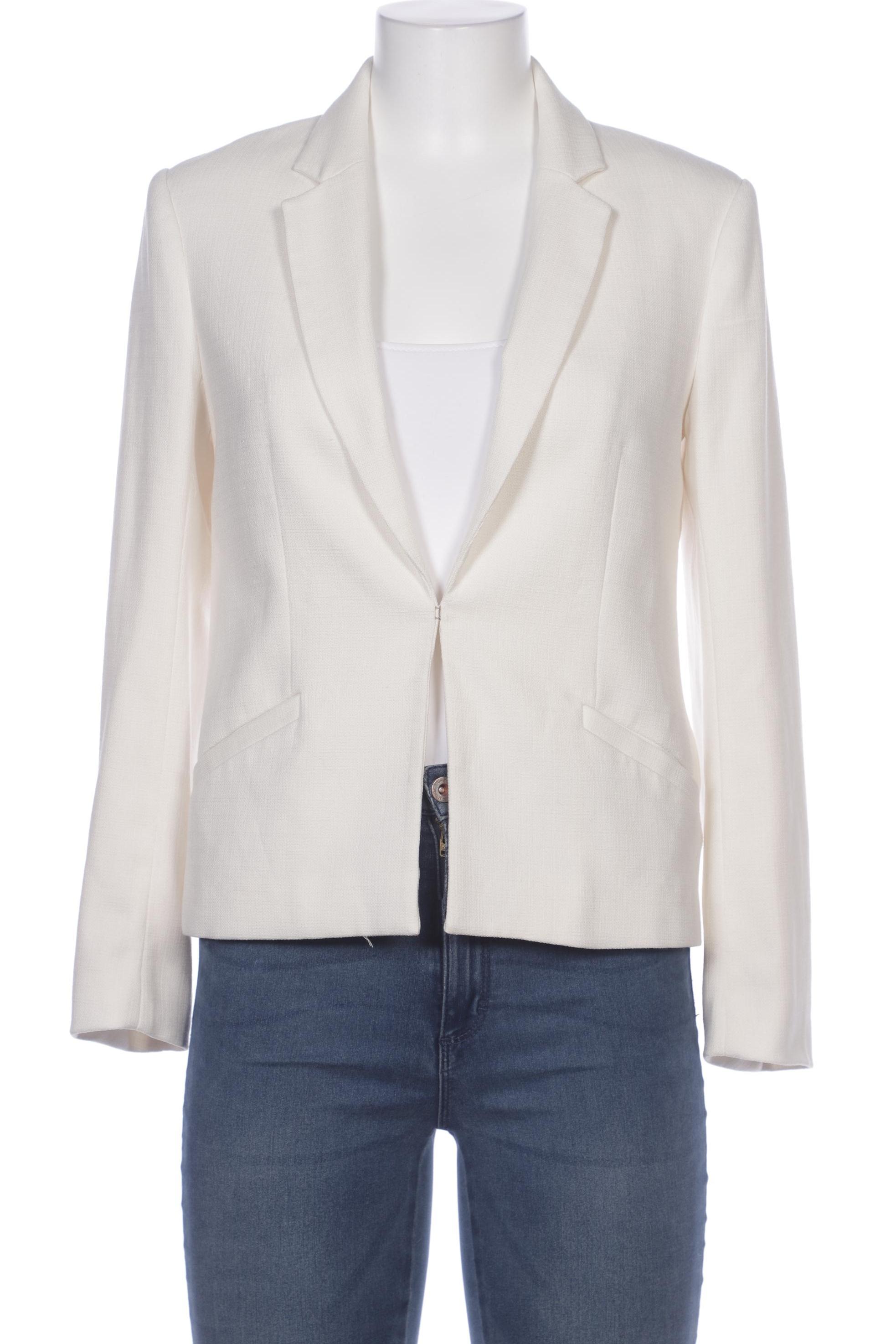 

H&M Damen Blazer, weiß, Gr. 38