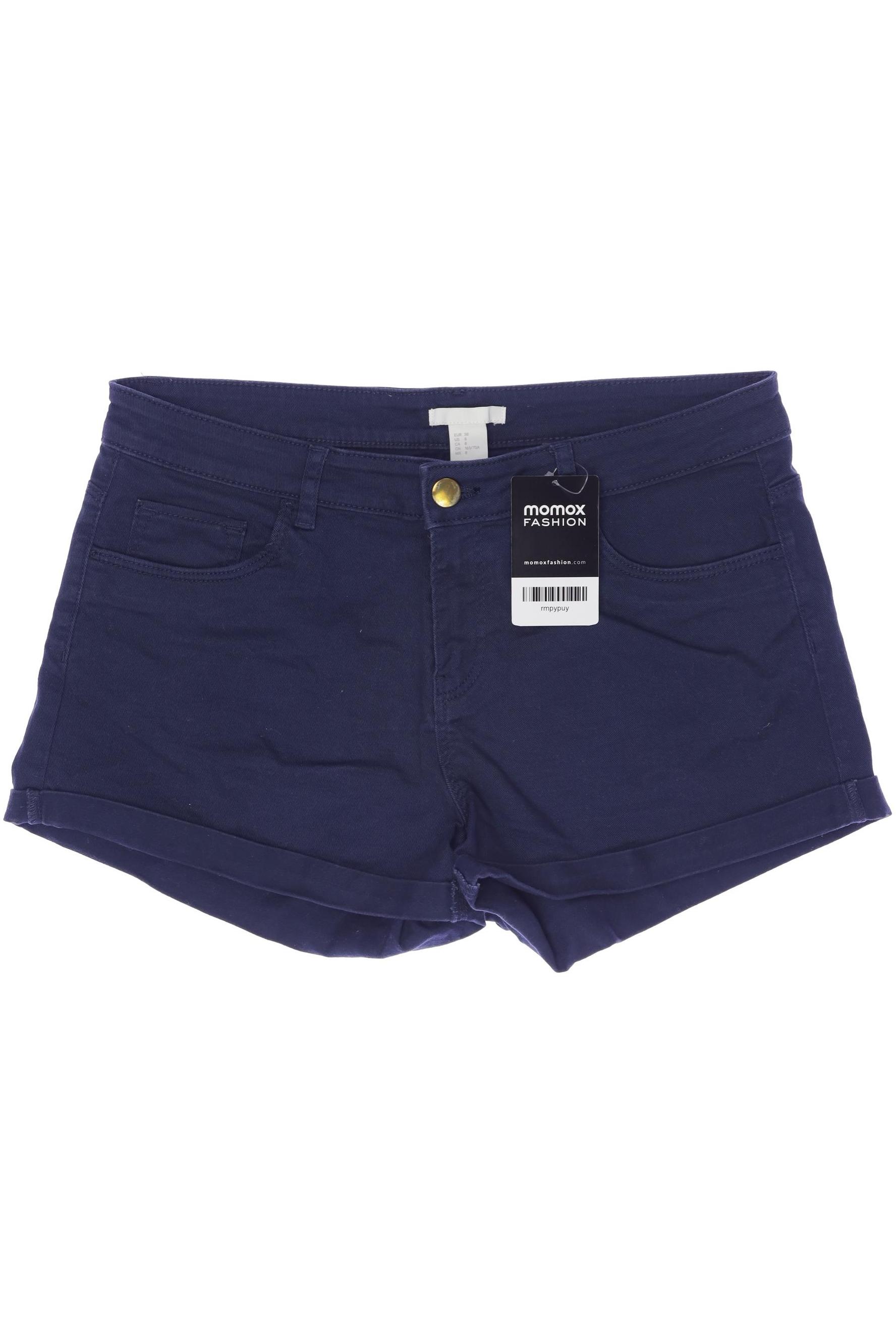 

H&M Damen Shorts, marineblau, Gr. 38