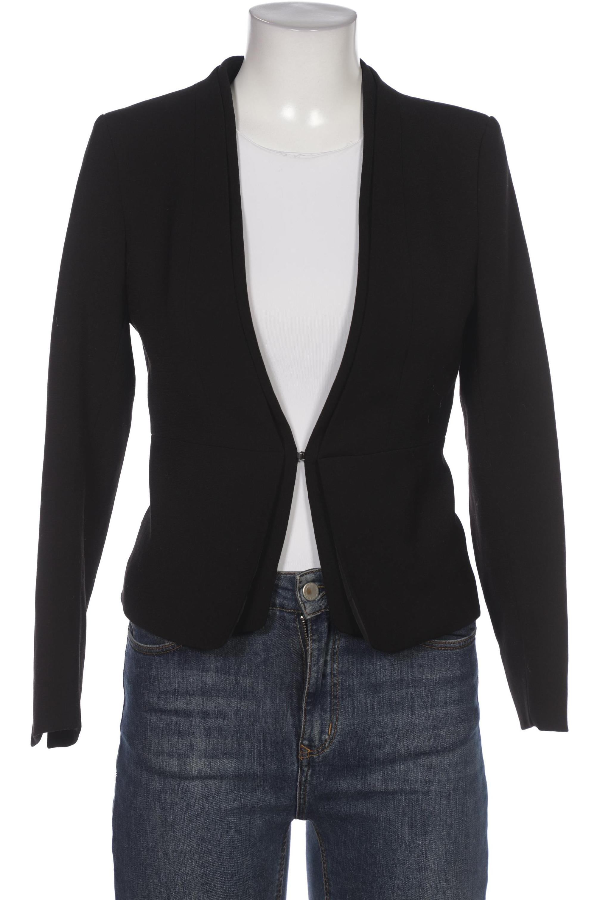 

H&M Damen Blazer, schwarz, Gr. 38