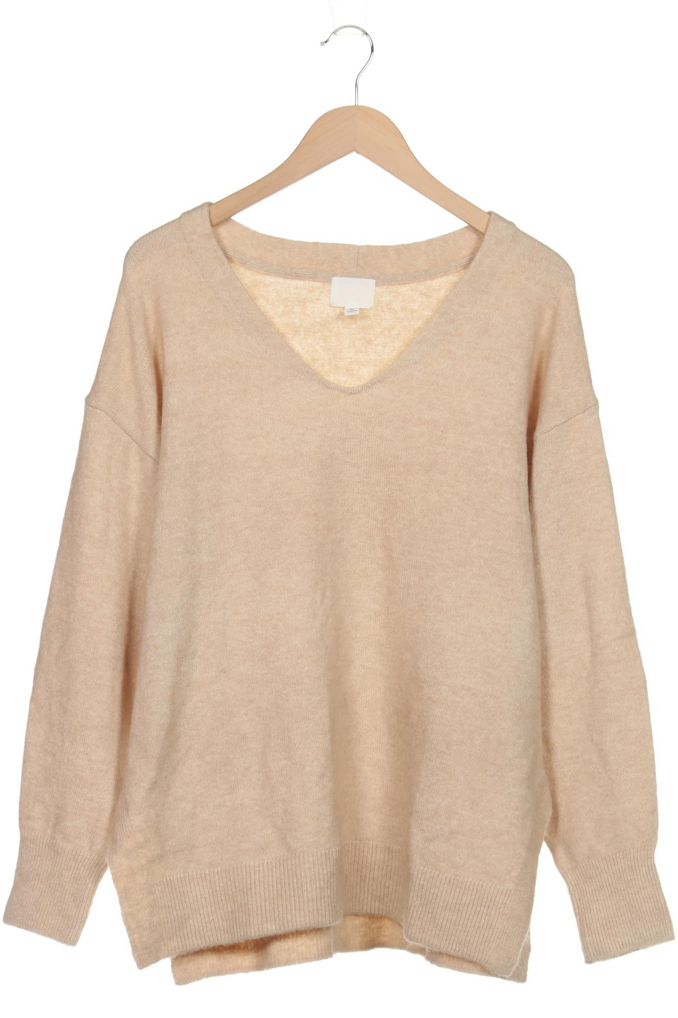 

H&M Damen Pullover, beige, Gr. 42