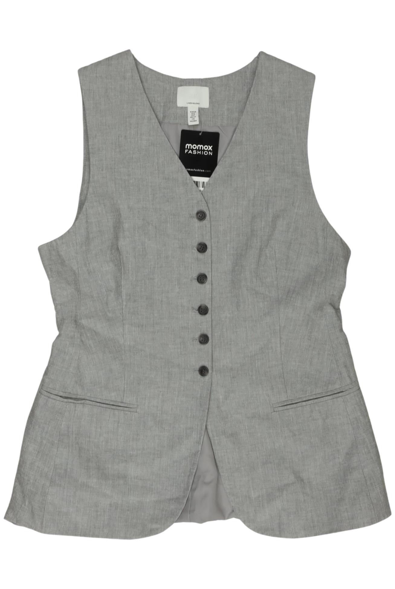 

H&M Damen Weste, grau, Gr. 38