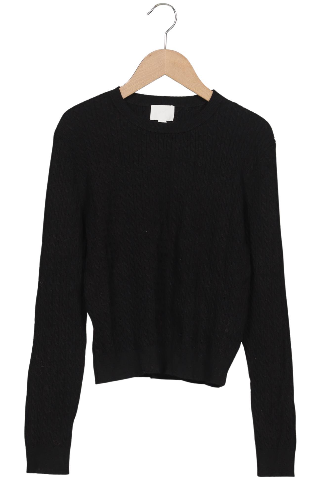 

H&M Damen Pullover, schwarz, Gr. 36