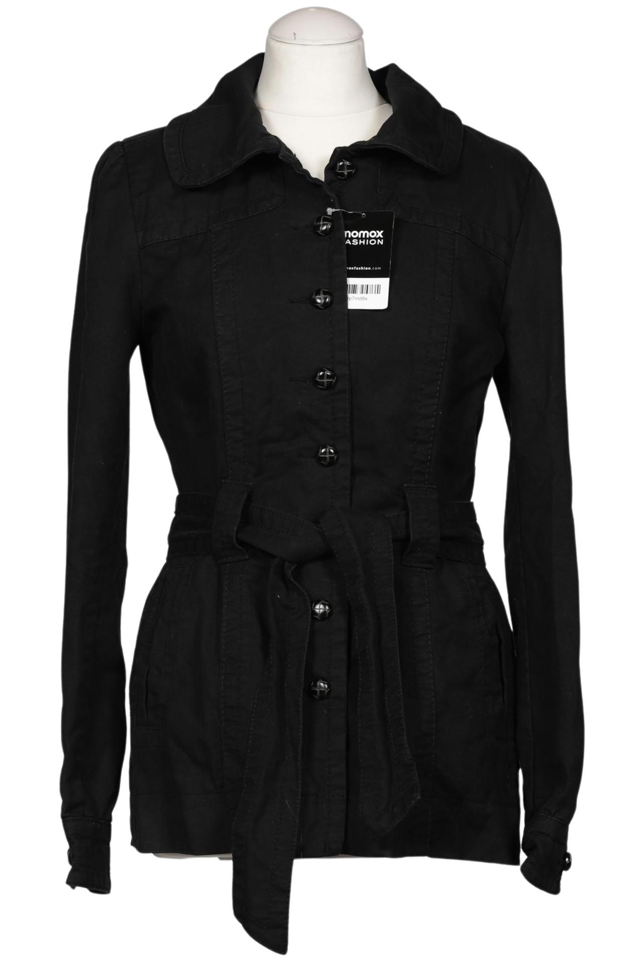 

H&M Damen Jacke, schwarz, Gr. 38