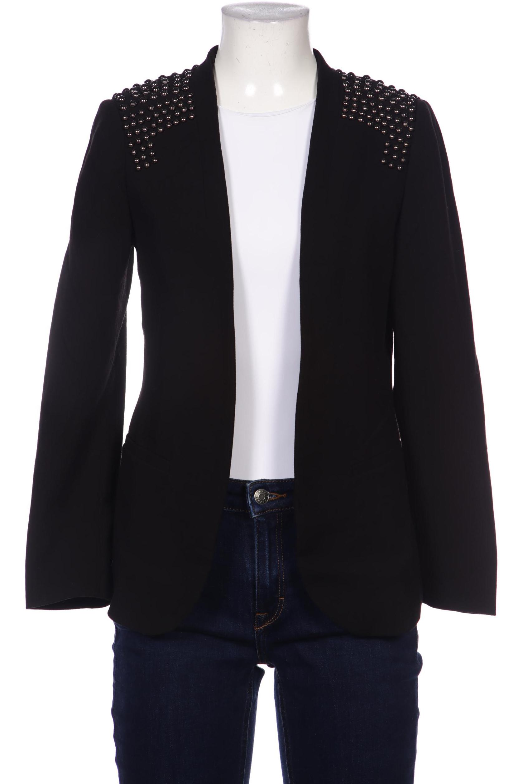 

H&M Damen Blazer, schwarz, Gr. 34
