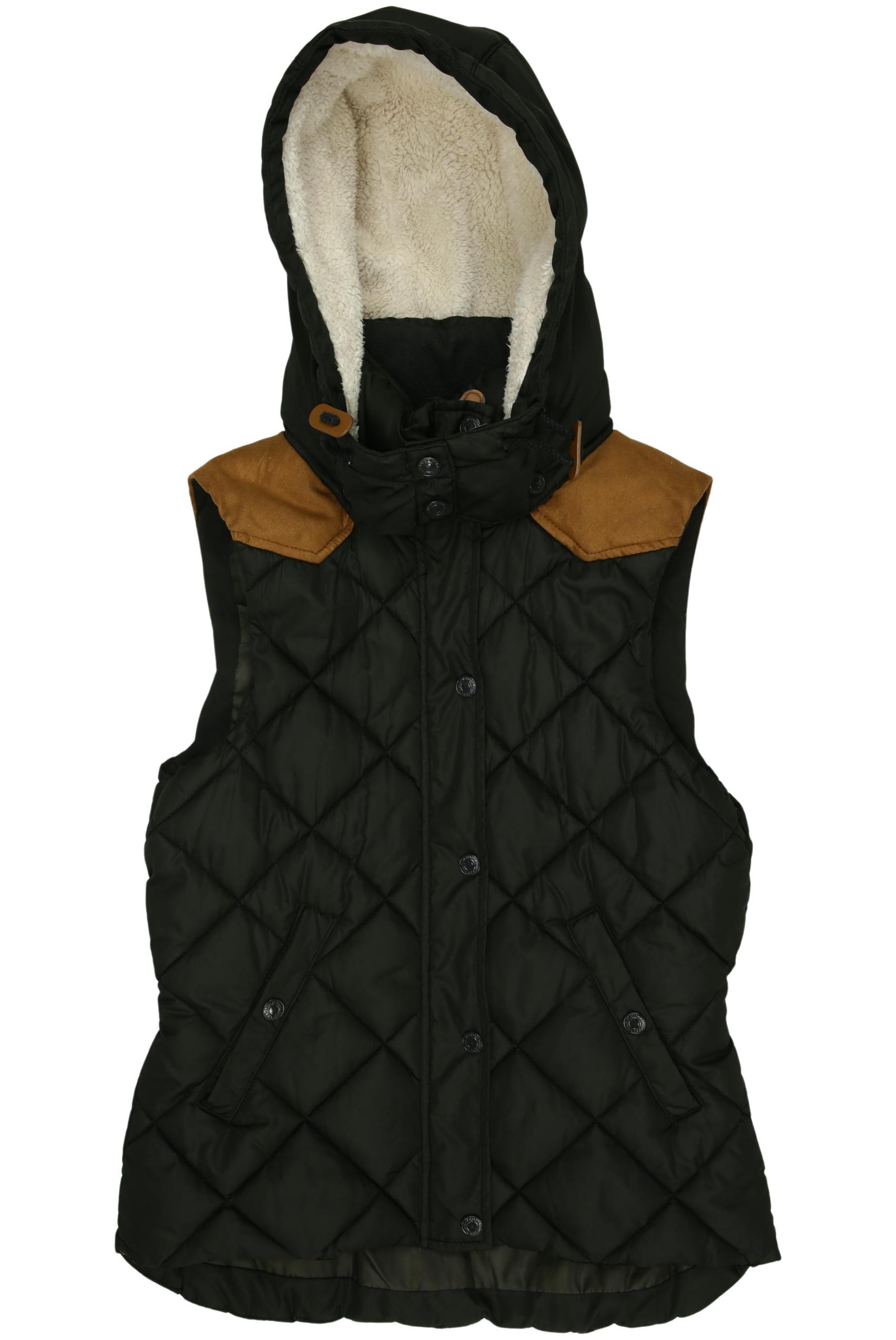 

H&M Damen Weste, grün, Gr. 34