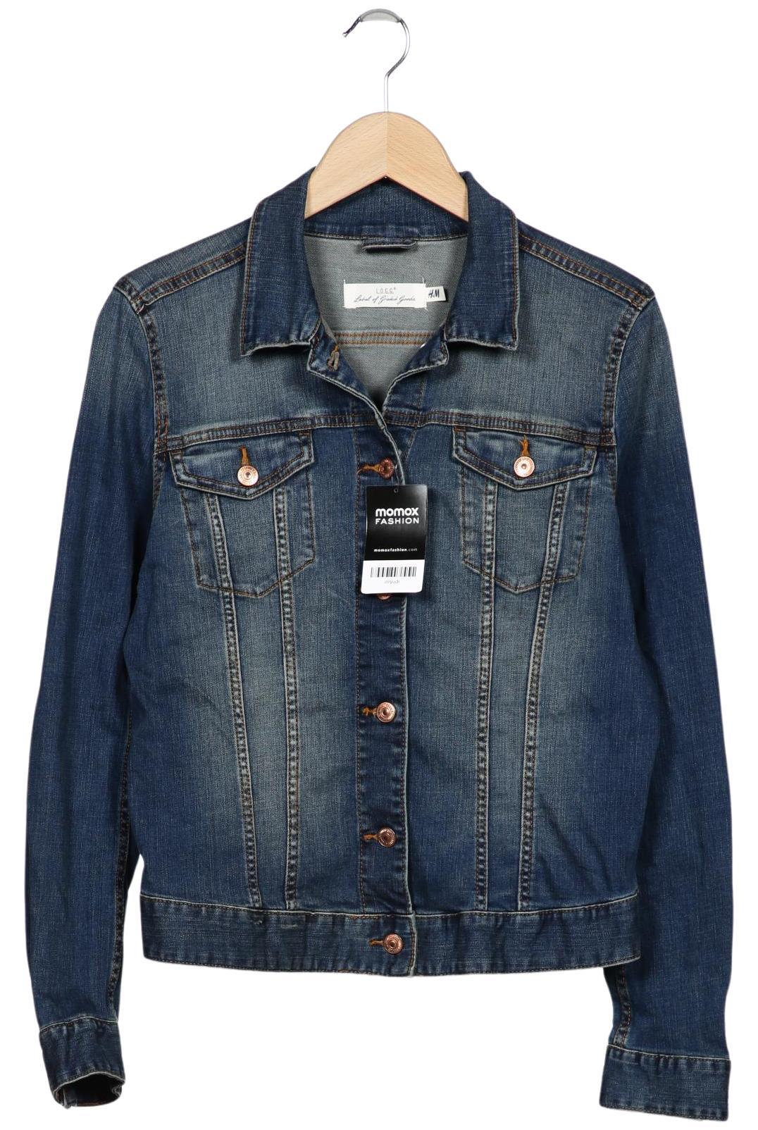 

H&M Damen Jacke, blau, Gr. 42