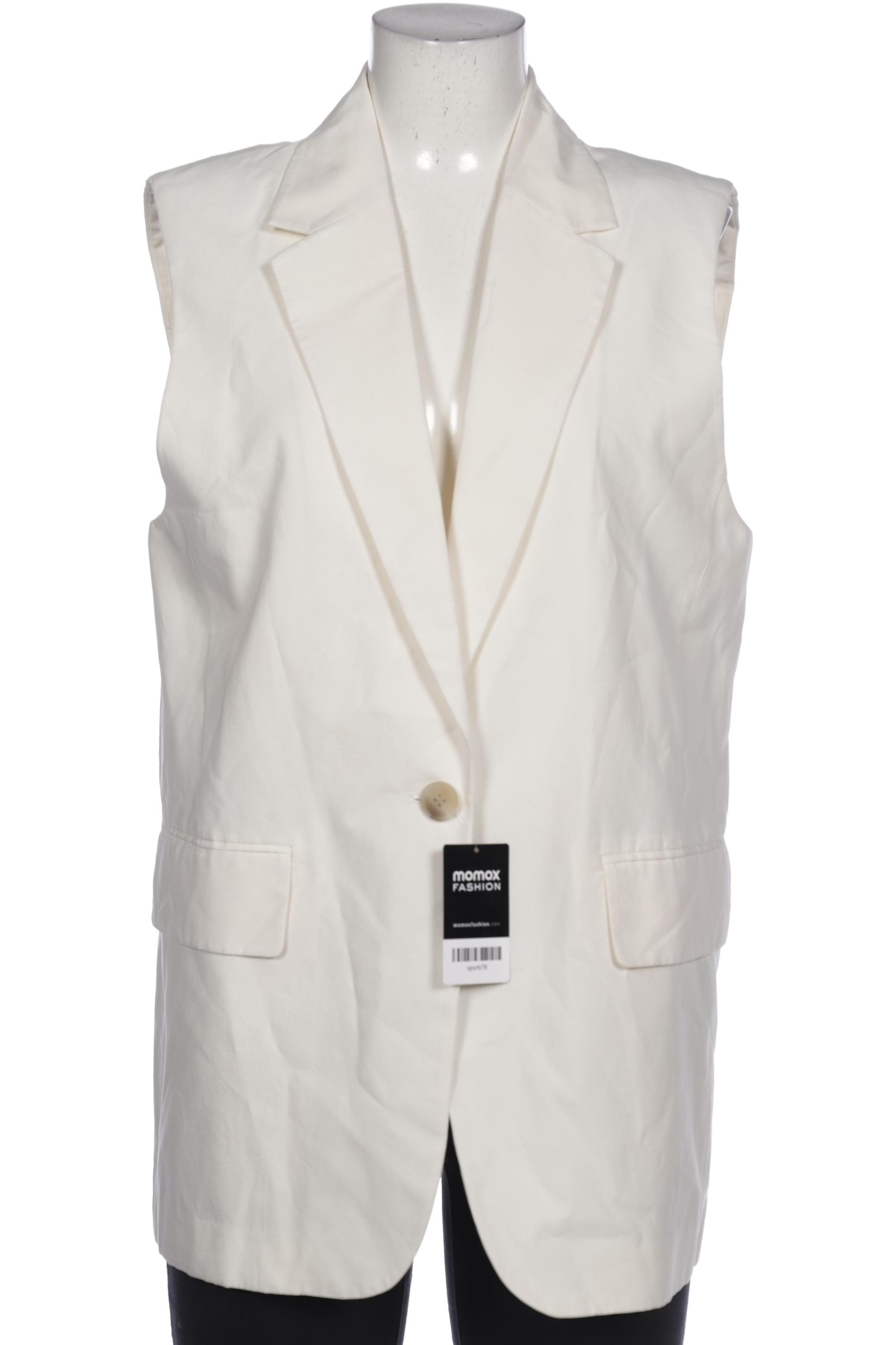 

H&M Damen Weste, weiß, Gr. 38