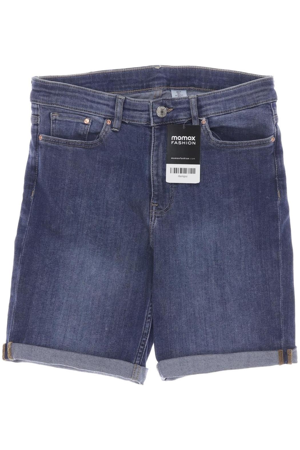 

H&M Damen Shorts, blau, Gr. 38
