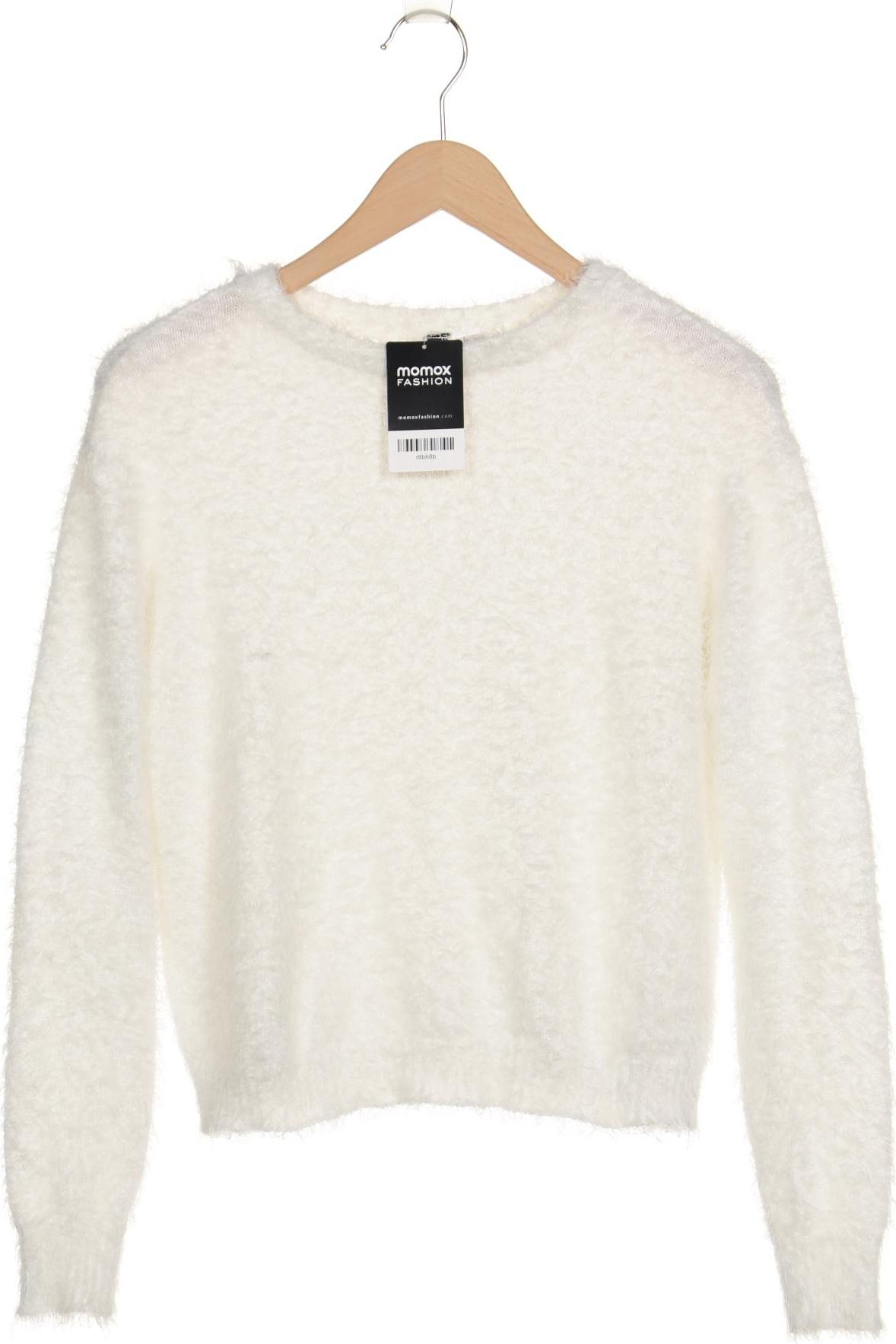 

H&M Damen Pullover, weiß, Gr. 36