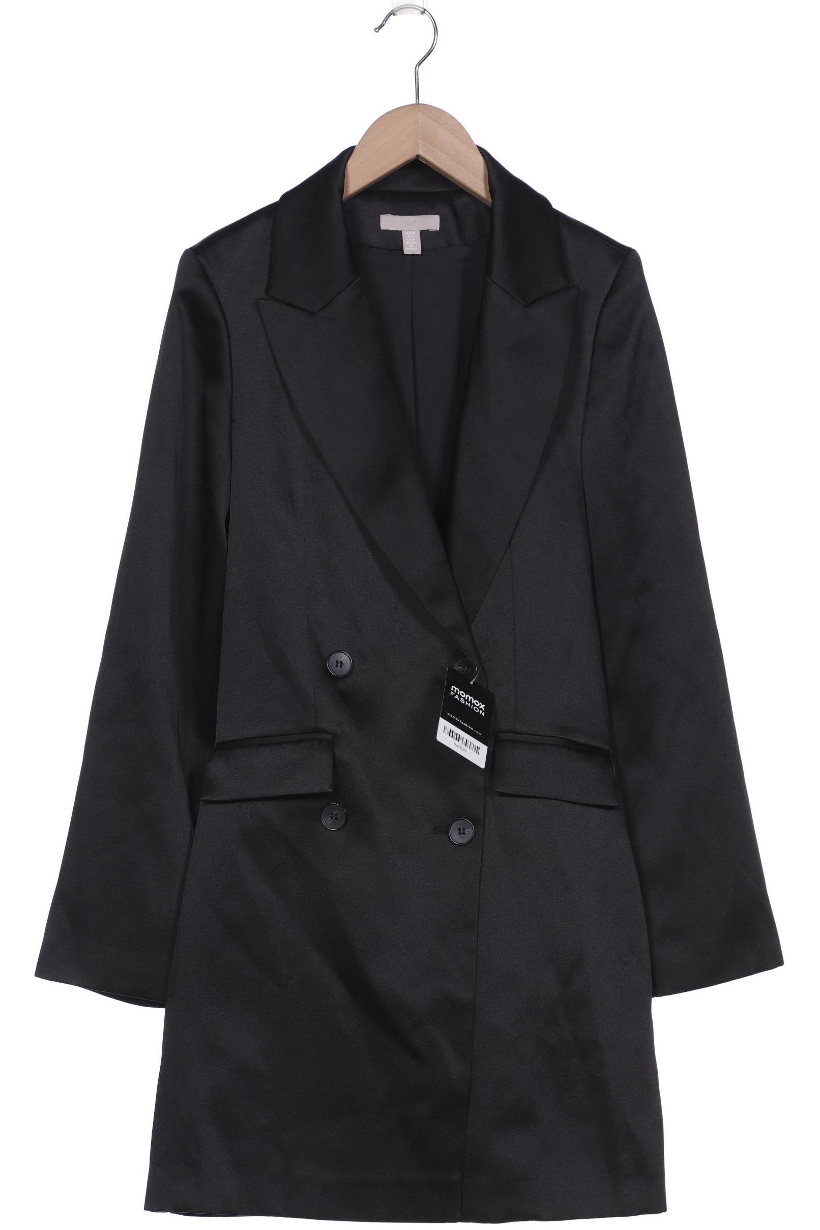 

H&M Damen Mantel, schwarz