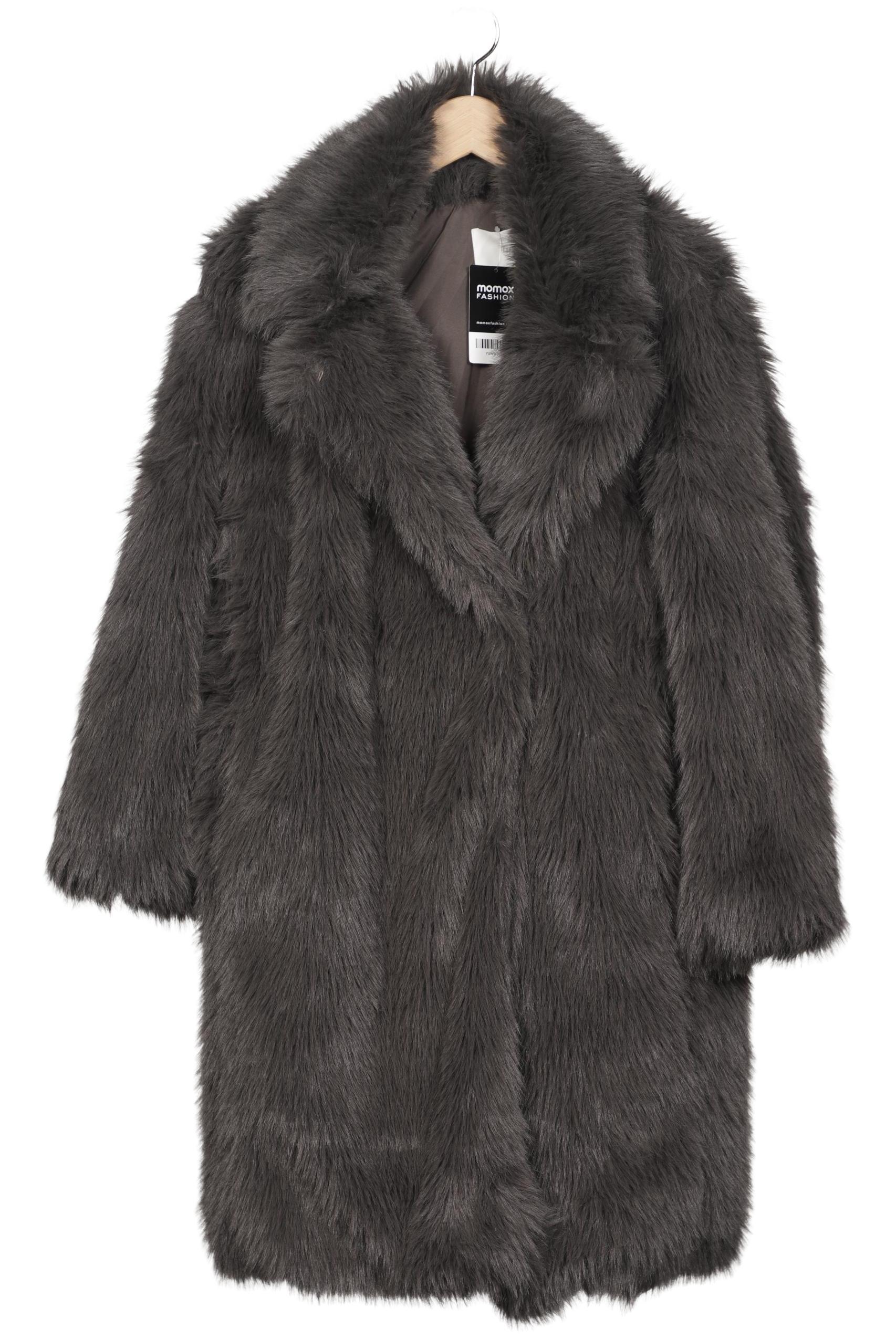 

H&M Damen Mantel, grau, Gr. 42