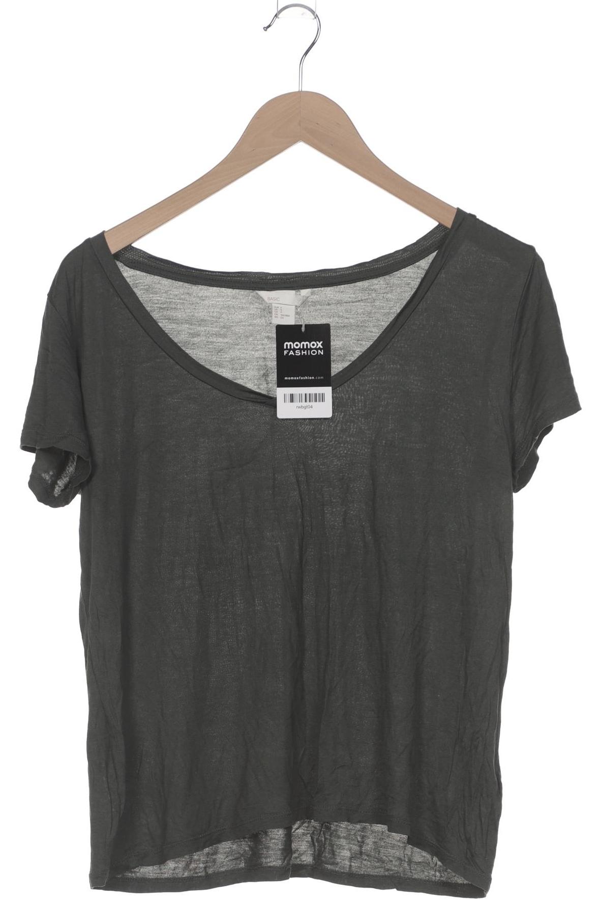 

H&M Damen T-Shirt, grün, Gr. 36