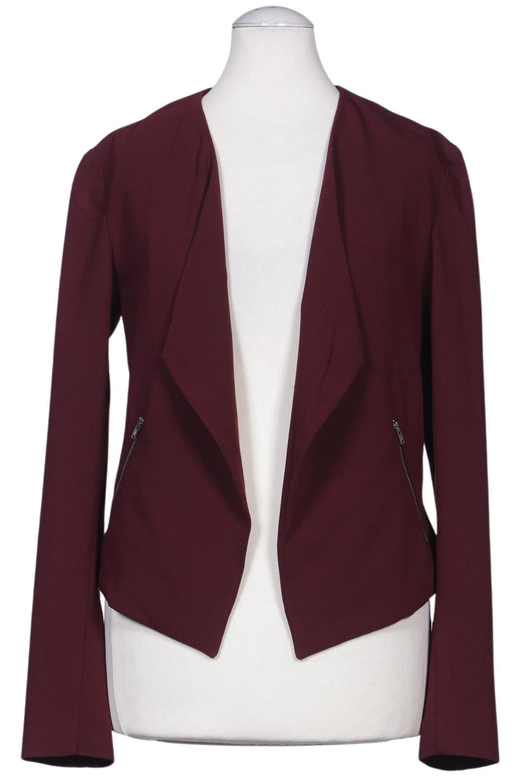 

H&M Damen Blazer, bordeaux, Gr. 34