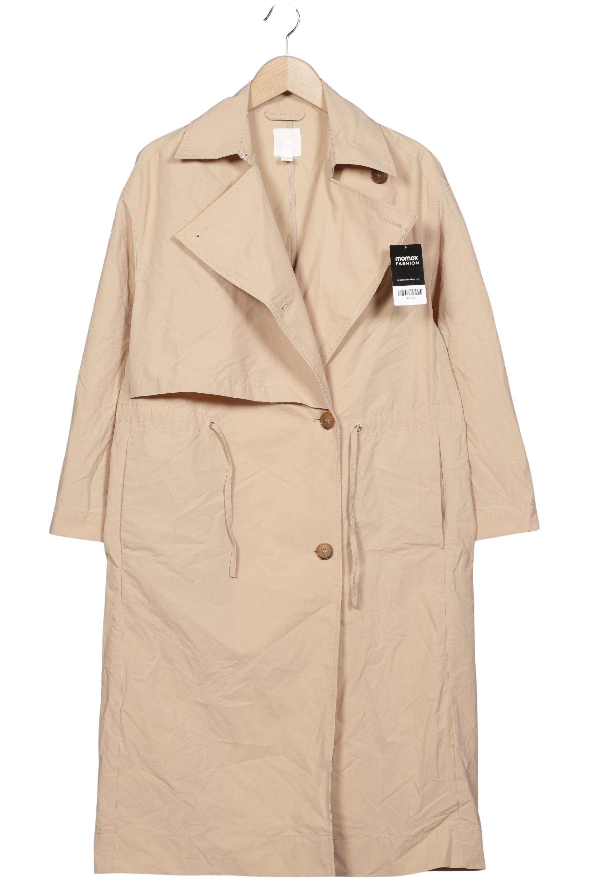 

H&M Damen Mantel, beige, Gr. 34