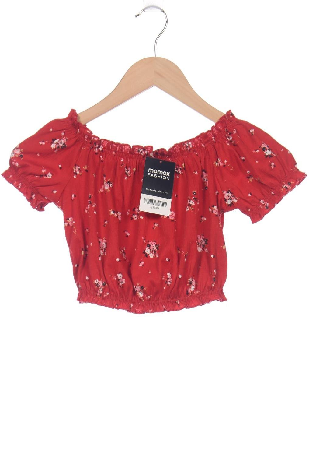 

H&M Damen T-Shirt, rot, Gr. 34