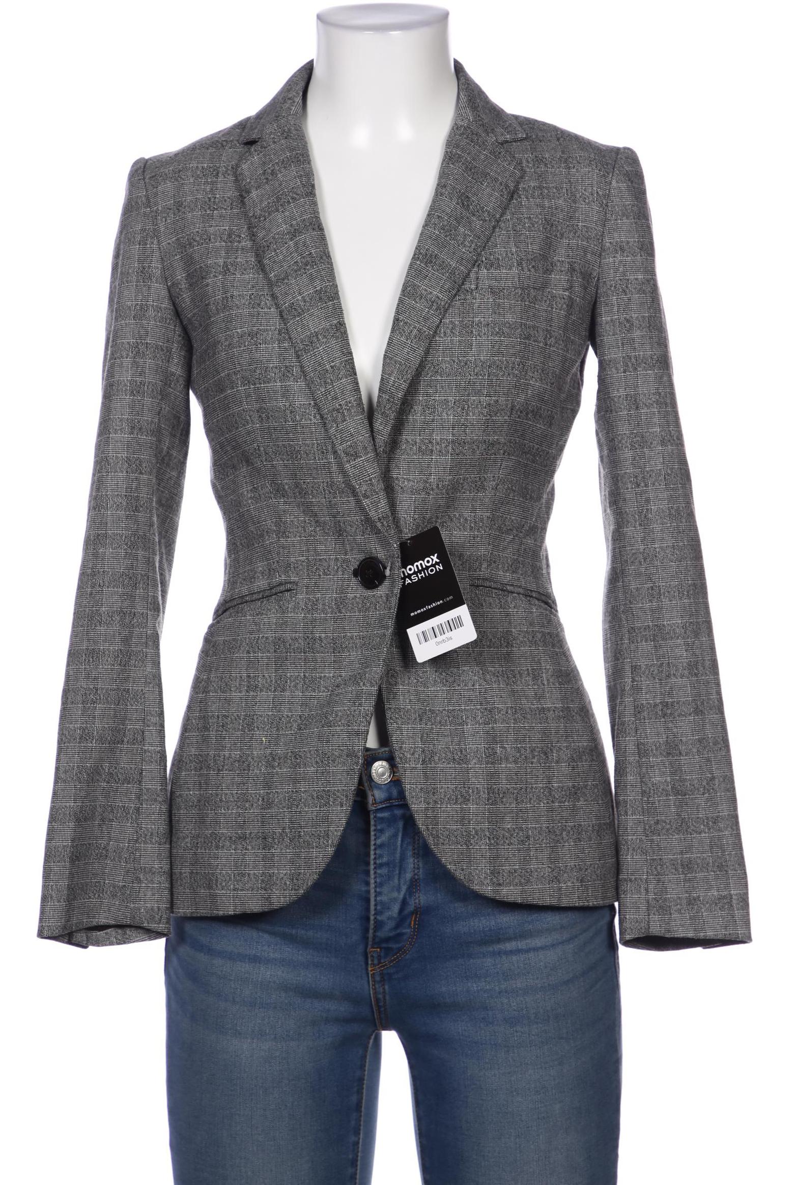 

H&M Damen Blazer, grau, Gr. 34