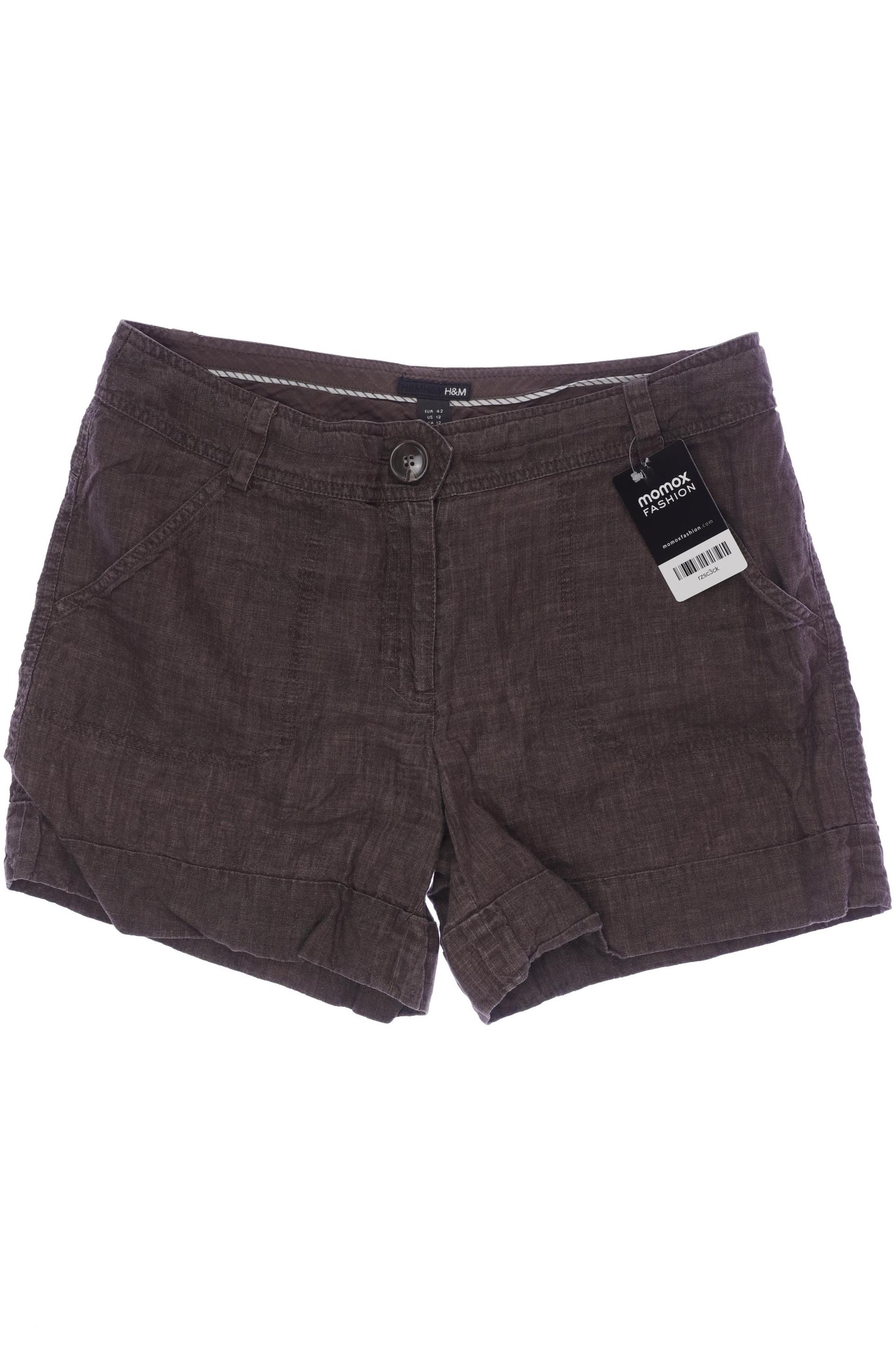 

H&M Damen Shorts, braun, Gr. 42