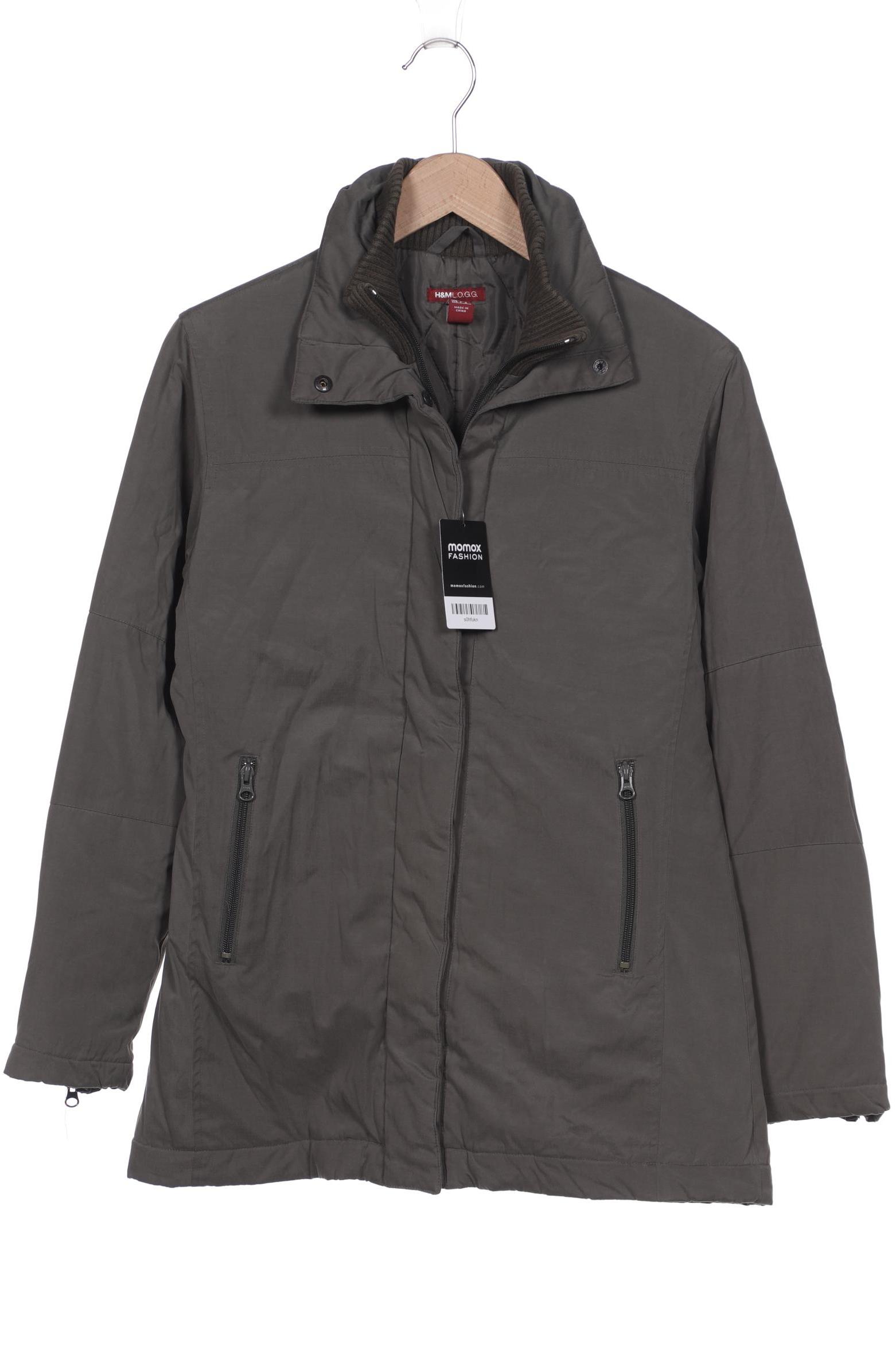 

H&M Damen Mantel, grün