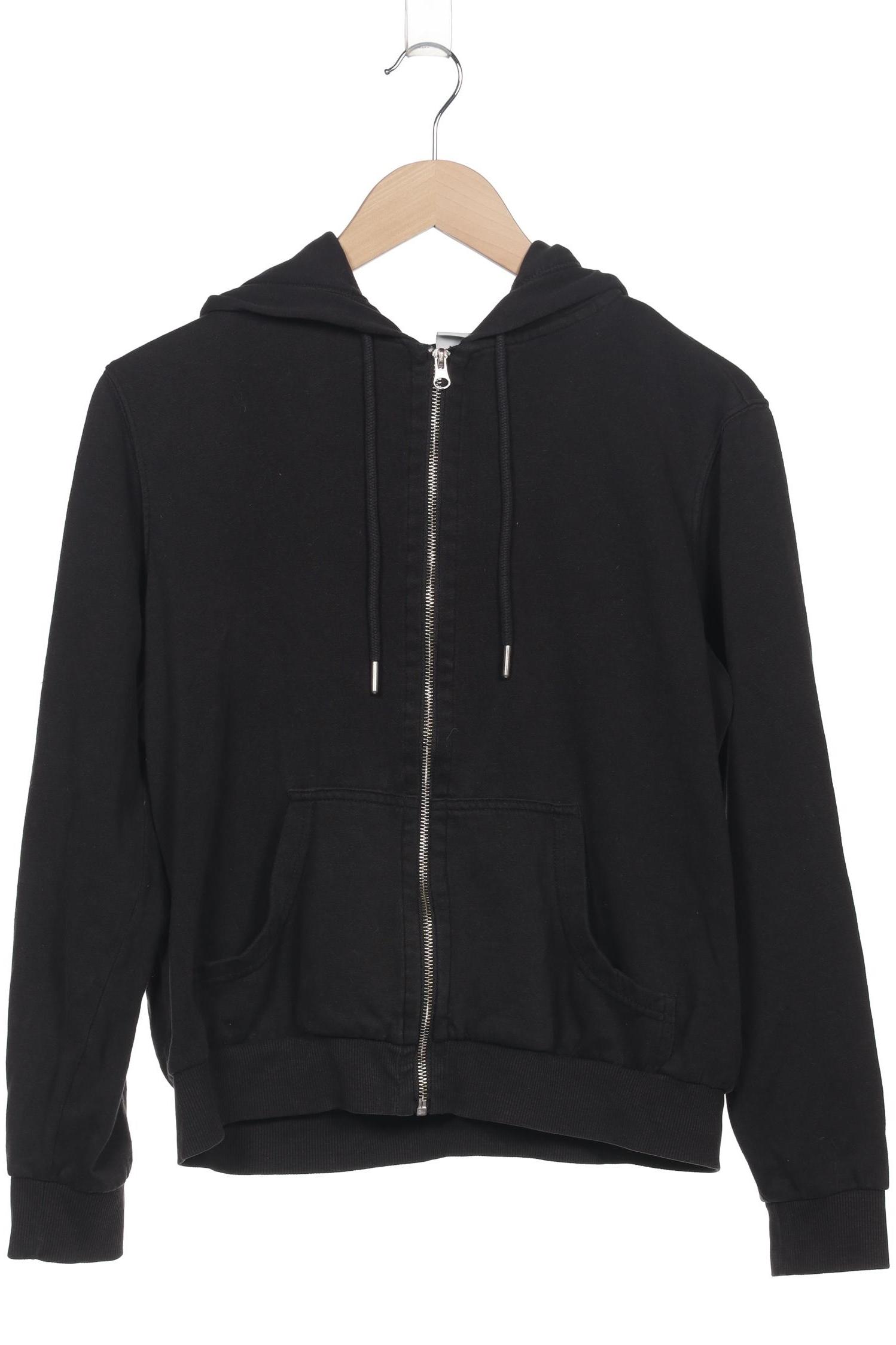 

H&M Damen Kapuzenpullover, schwarz, Gr. 38