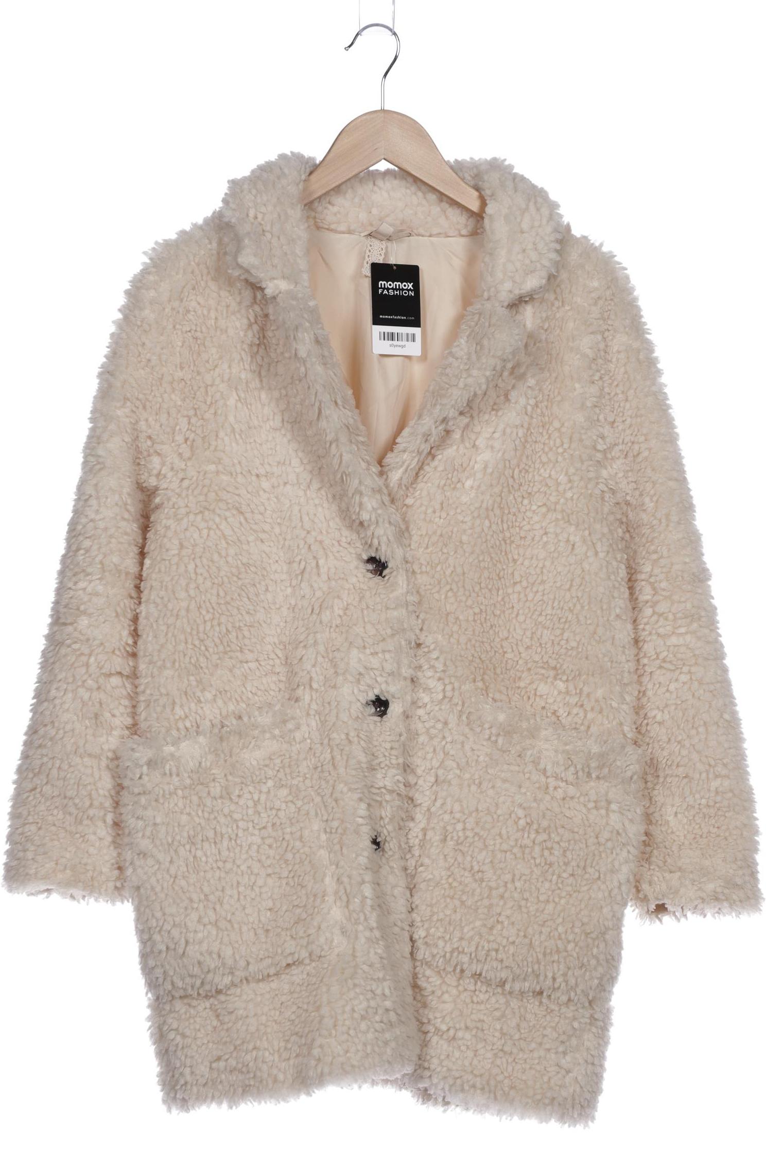 

H&M Damen Mantel, cremeweiß, Gr. 36