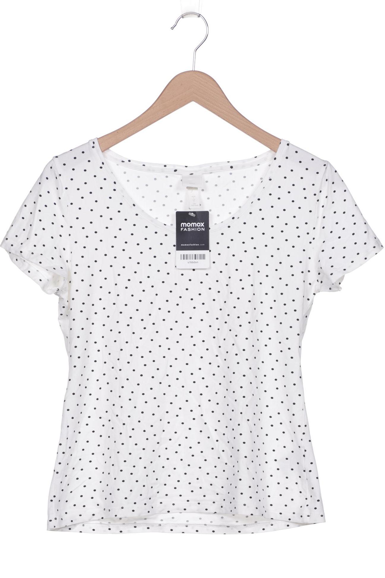 

H&M Damen T-Shirt, weiß