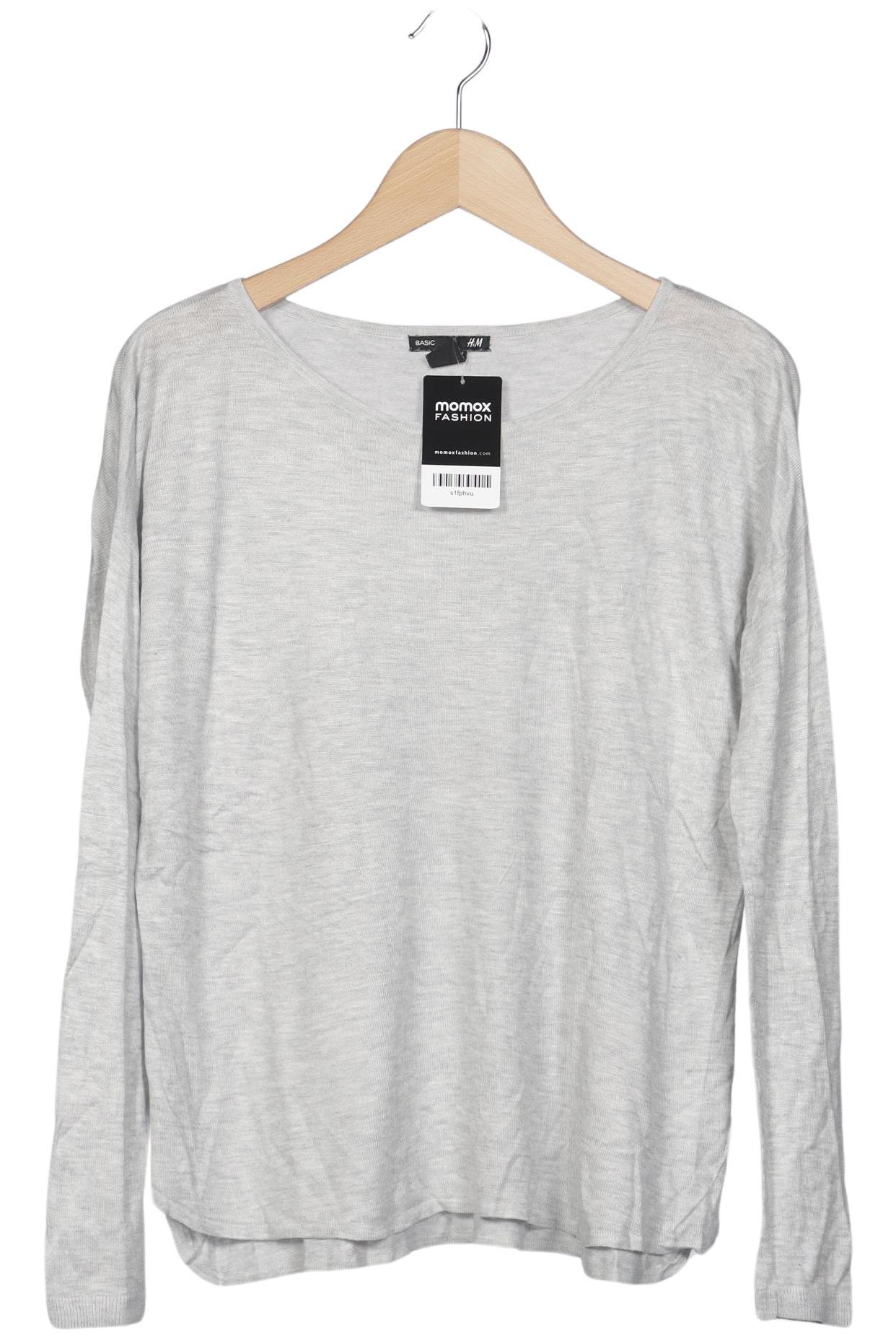 

H&M Damen Pullover, grau, Gr. 34