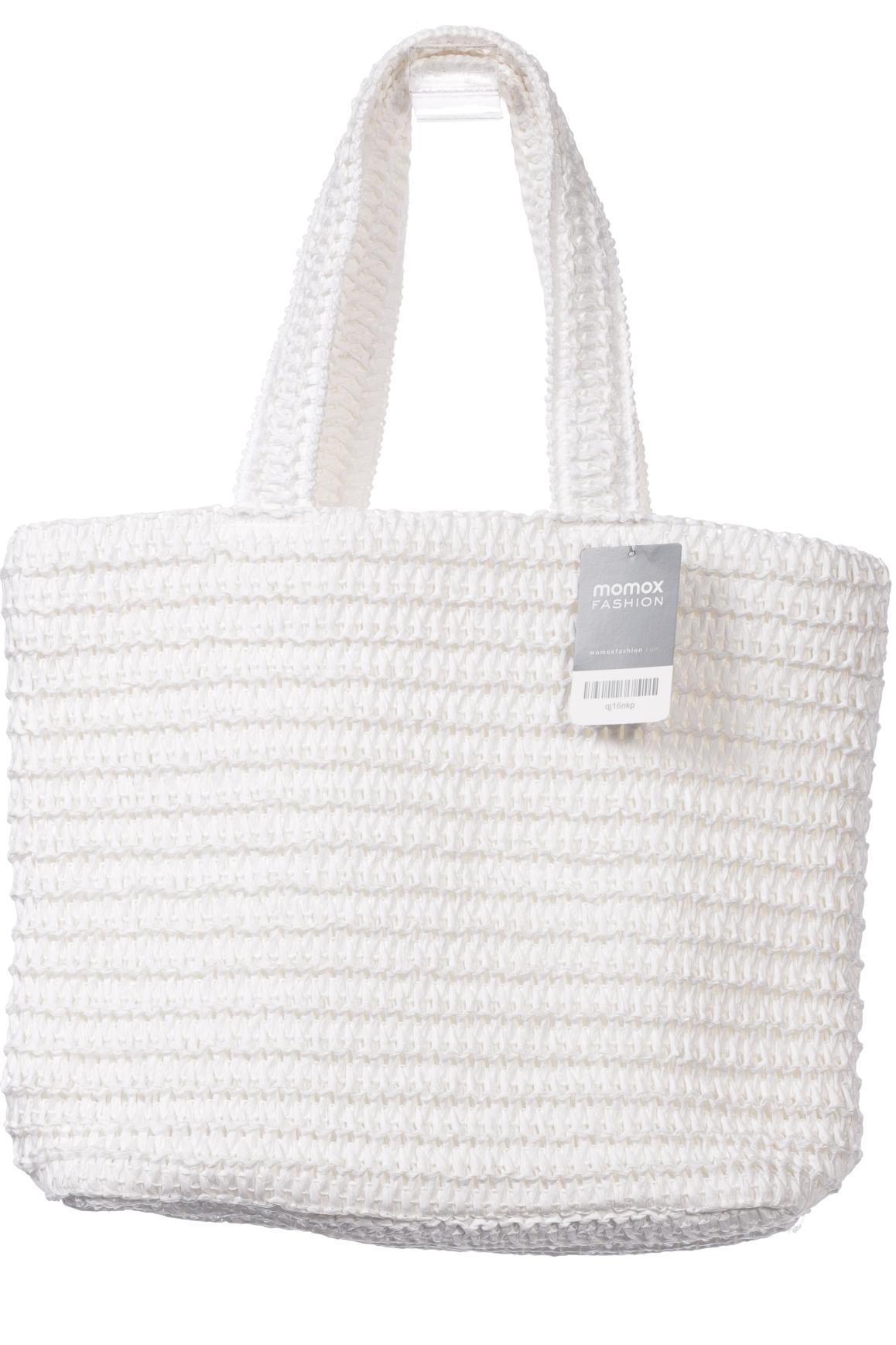 

H&M Damen Handtasche, weiß, Gr.