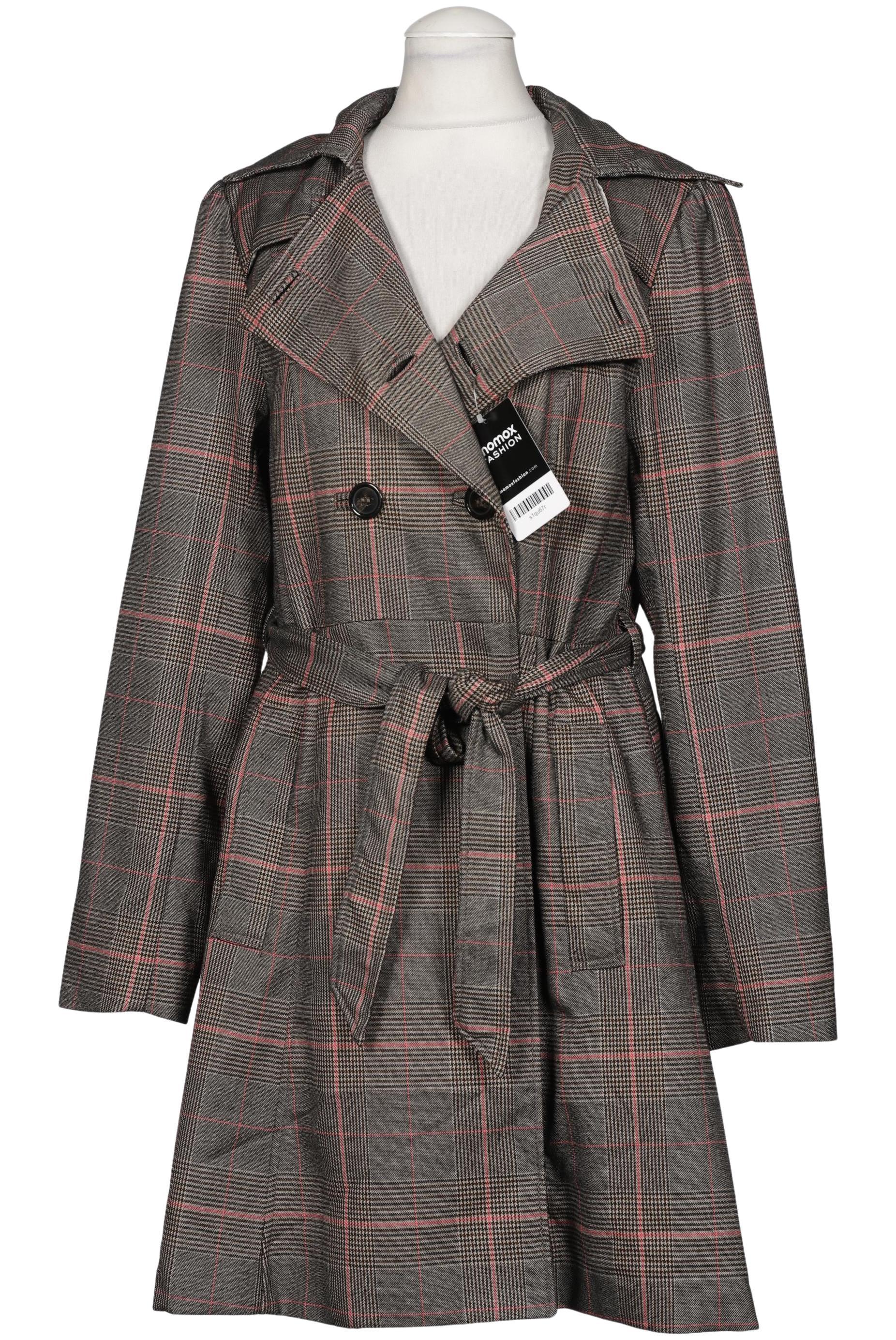 

H&M Damen Mantel, grau, Gr. 36