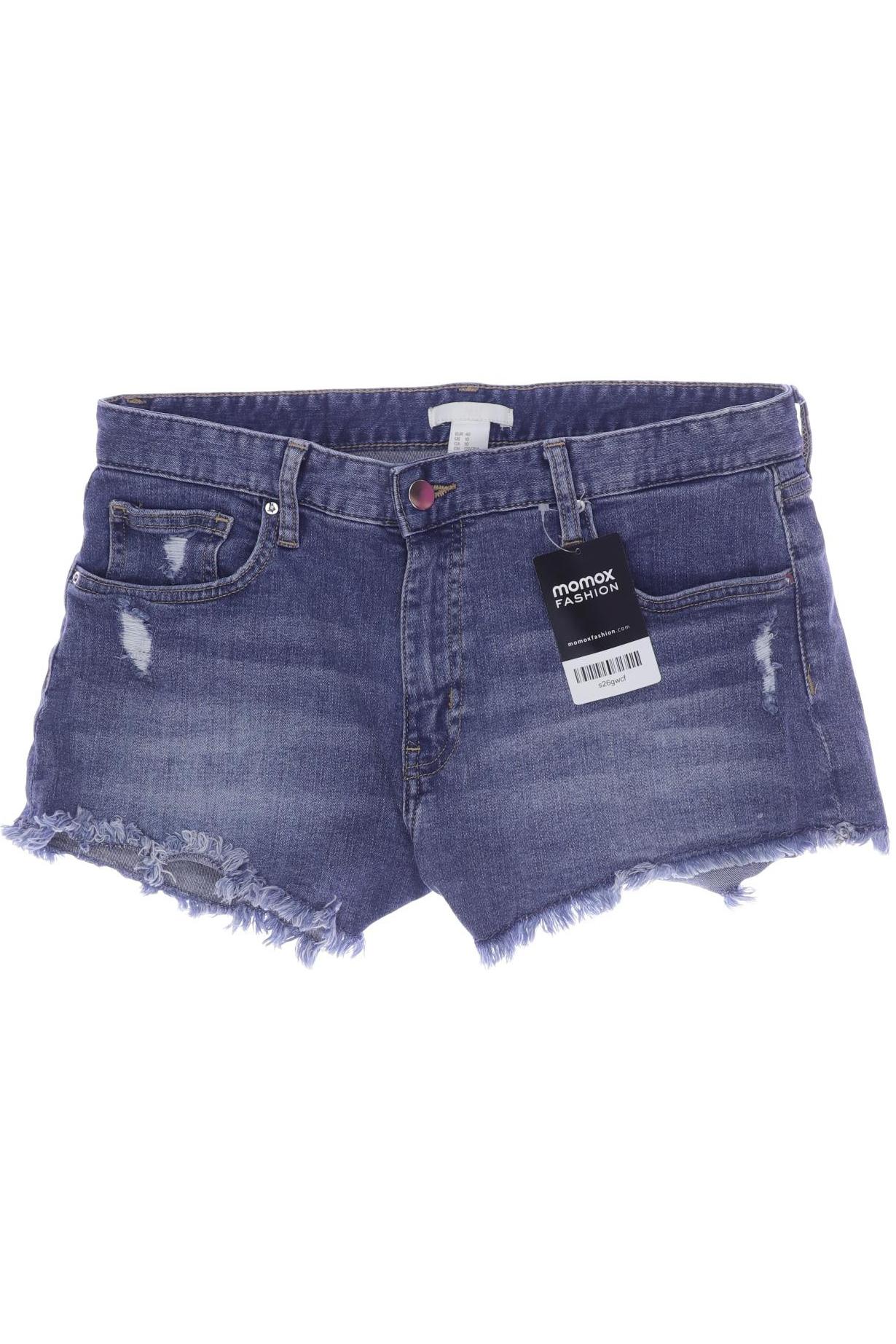 

H&M Damen Shorts, blau, Gr. 40