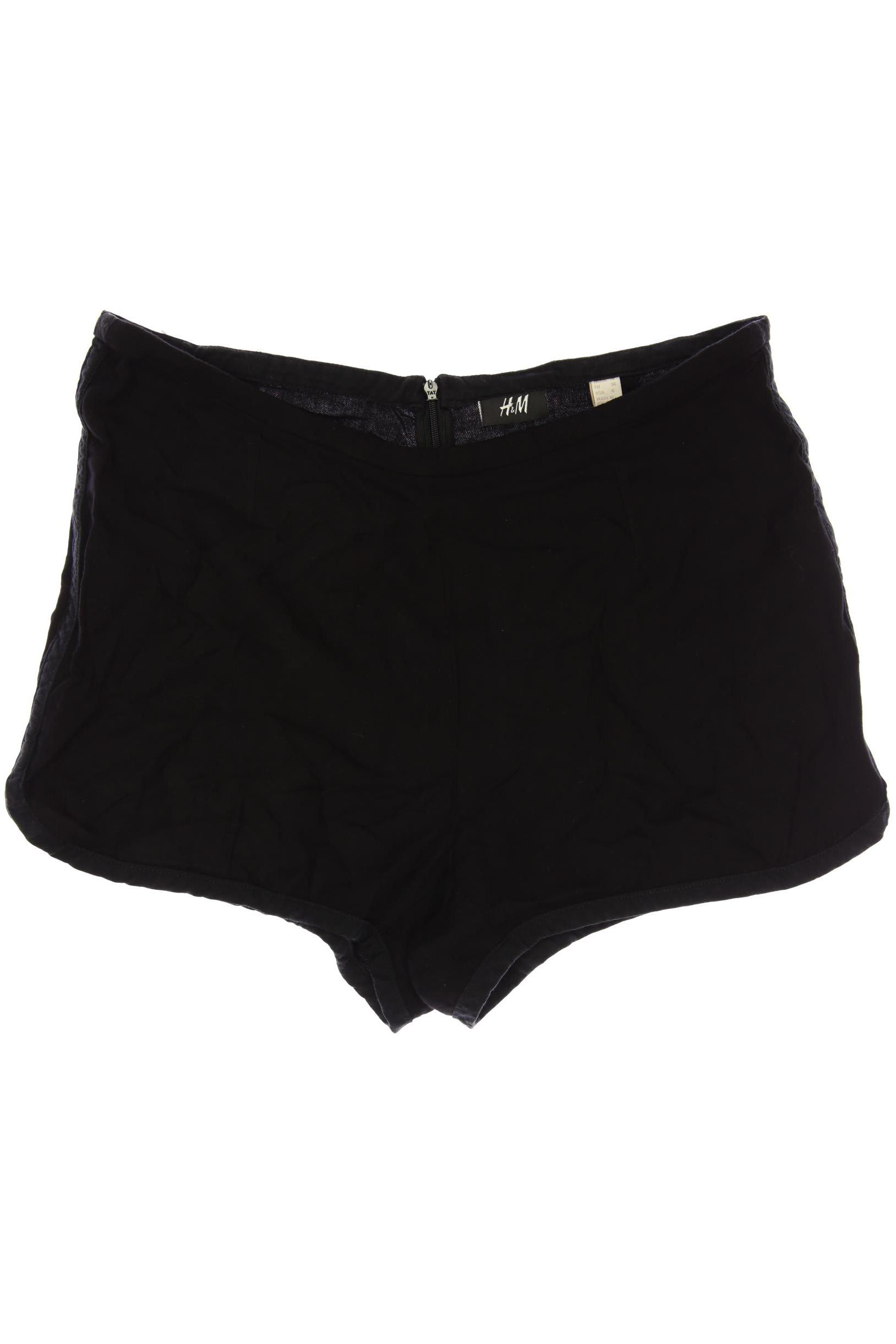 

H&M Damen Shorts, schwarz, Gr. 36