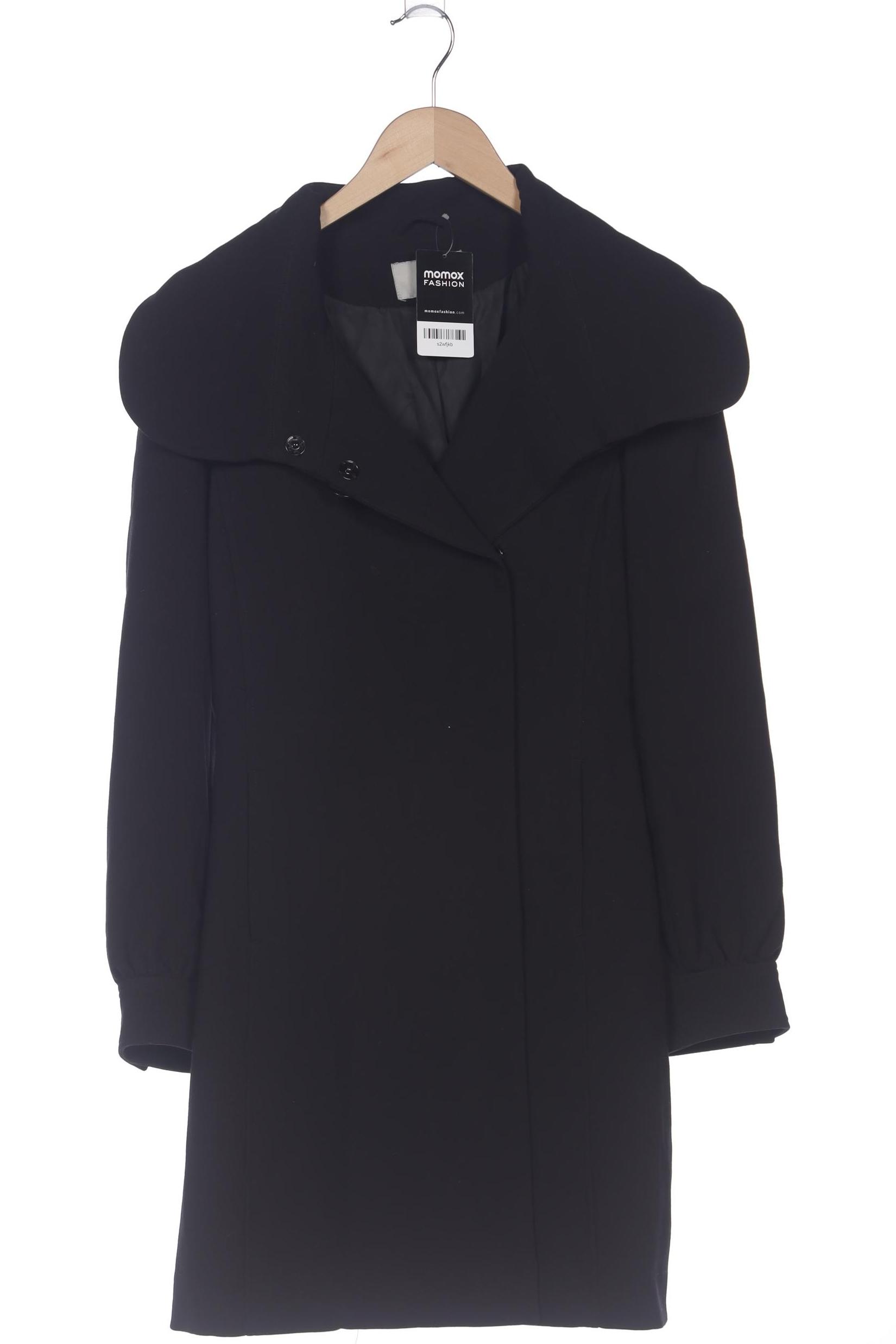 

H&M Damen Mantel, schwarz, Gr. 38