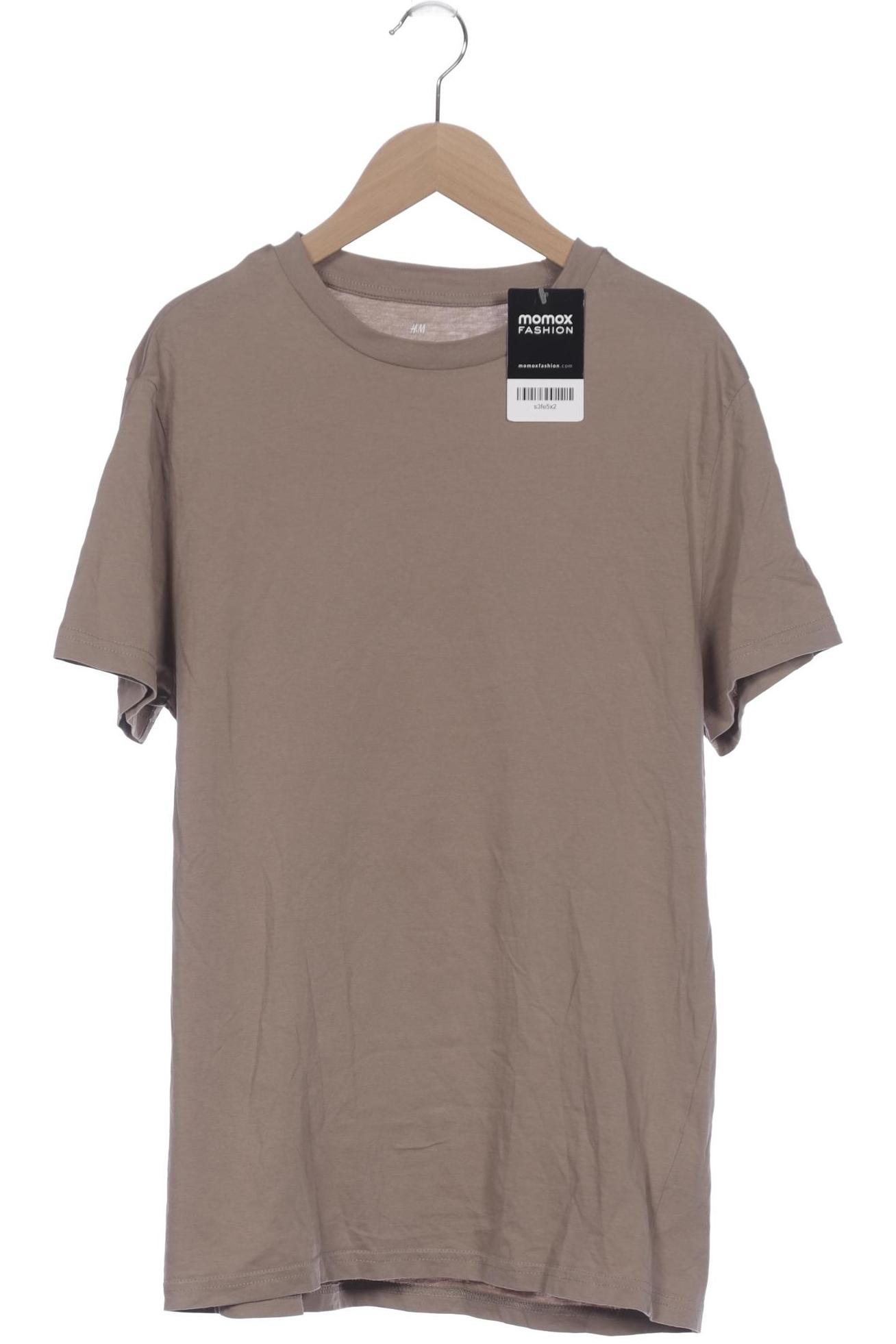

H&M Damen T-Shirt, beige, Gr. 38