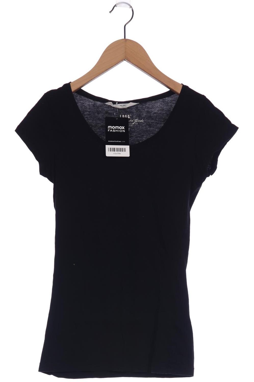 

H&M Damen T-Shirt, schwarz