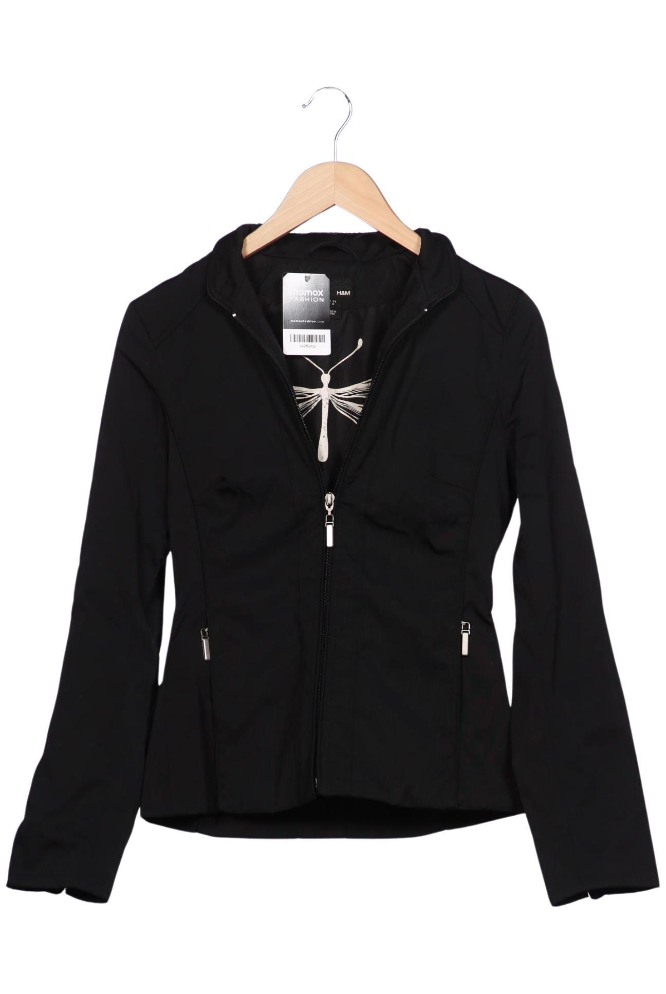 

H&M Damen Jacke, schwarz, Gr. 36