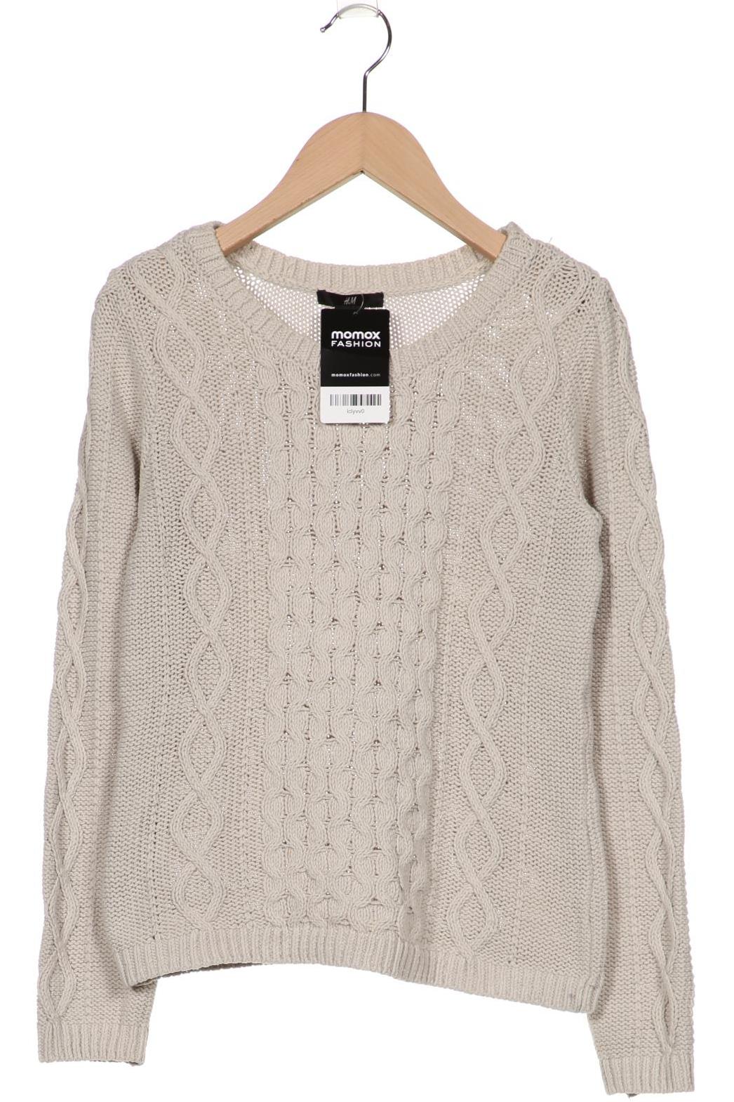 

H&M Damen Pullover, beige, Gr. 34