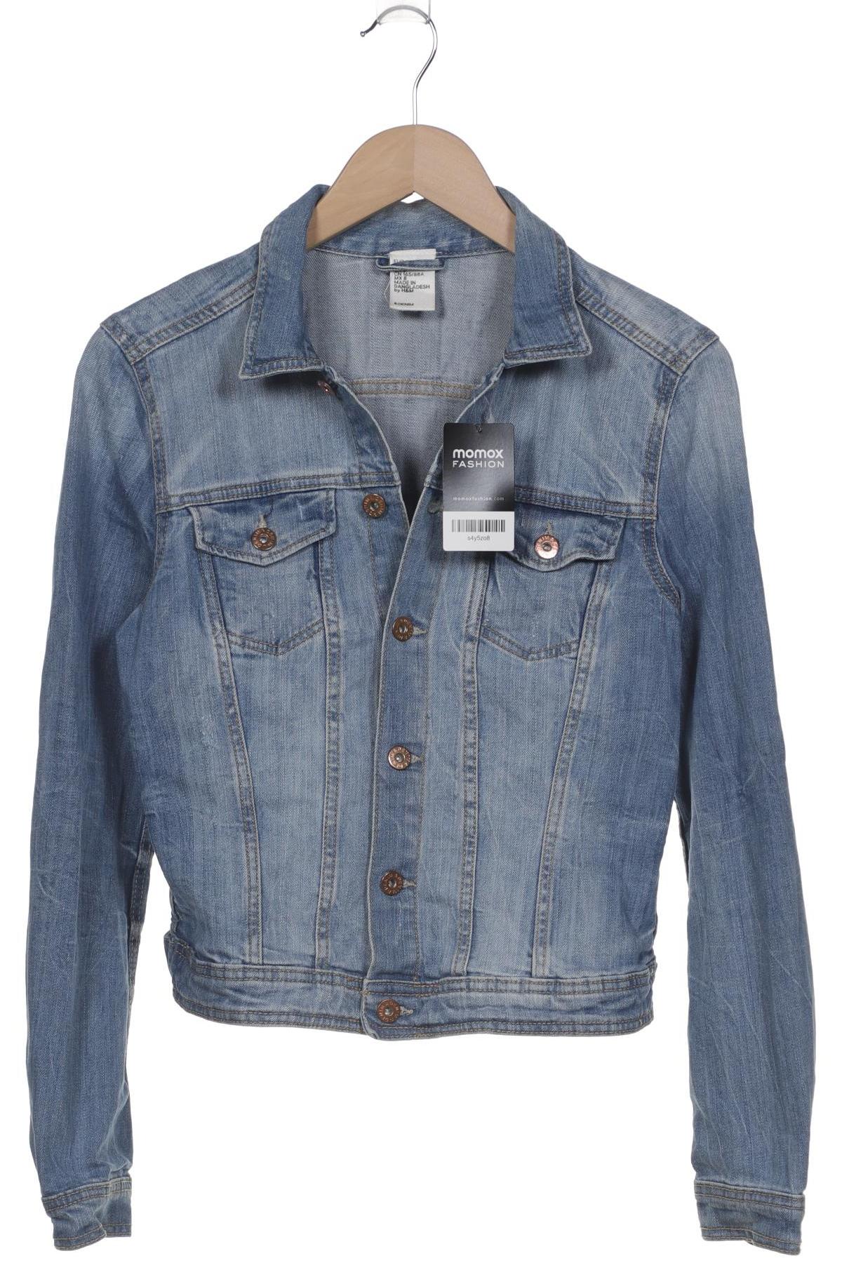 

H&M Damen Jacke, blau, Gr. 38