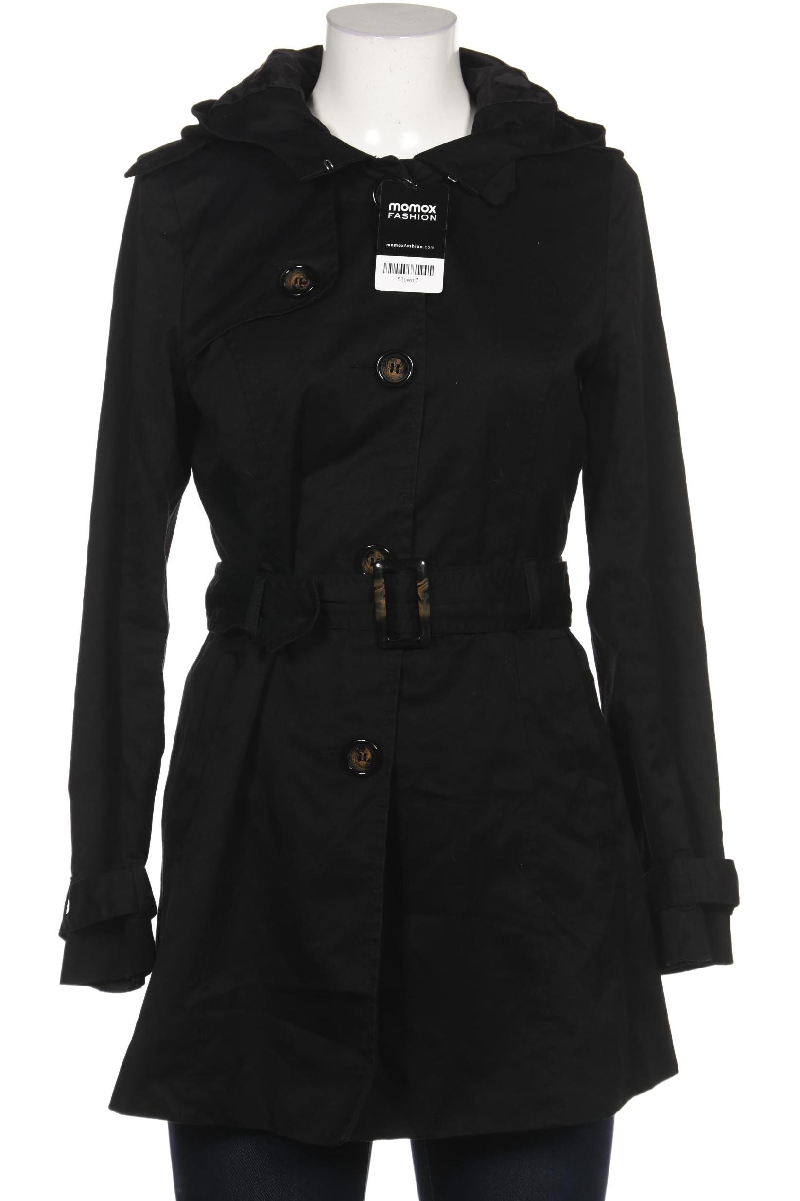 

H&M Damen Mantel, schwarz