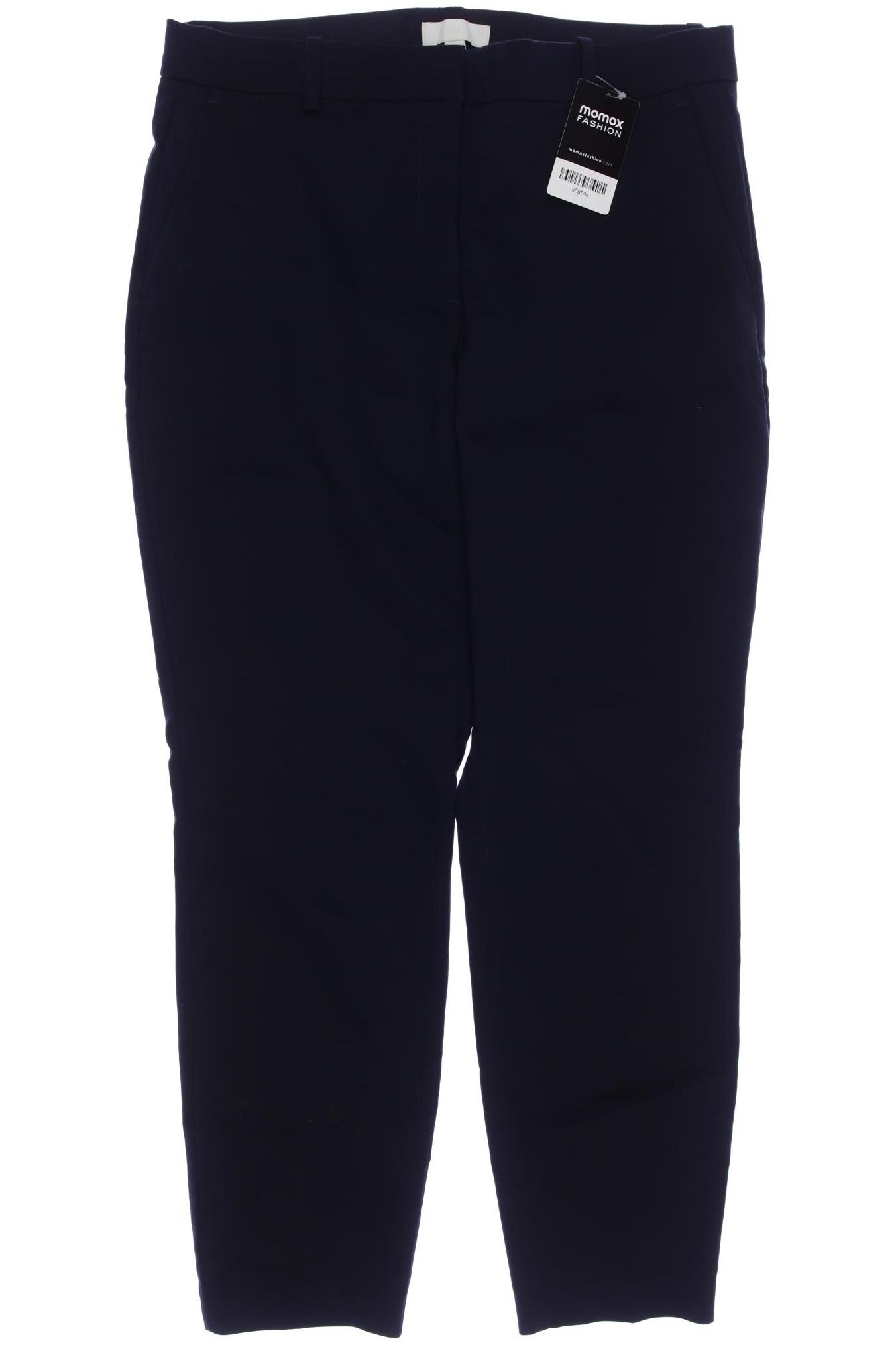 

H&M Damen Stoffhose, marineblau, Gr. 44