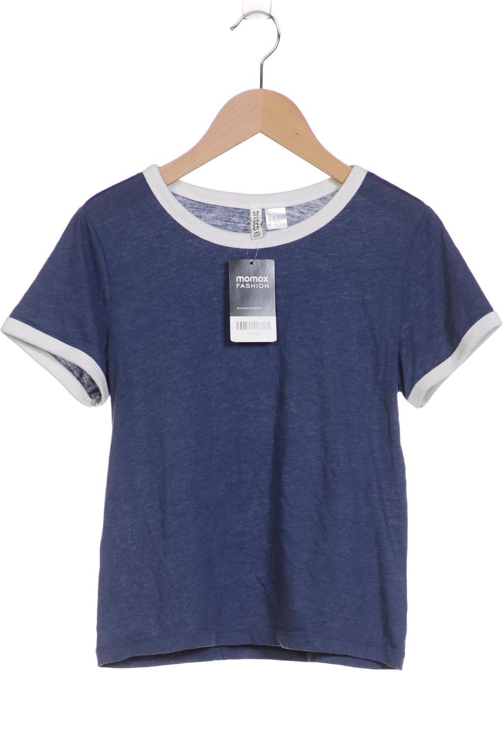 

H&M Damen T-Shirt, blau, Gr. 36