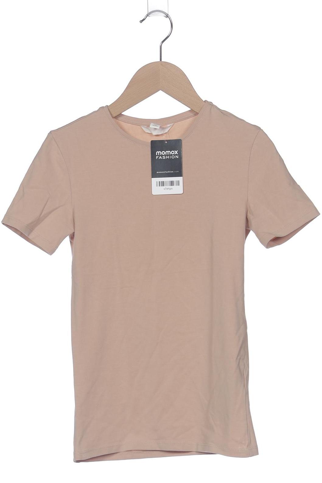 

H&M Damen T-Shirt, beige, Gr. 34